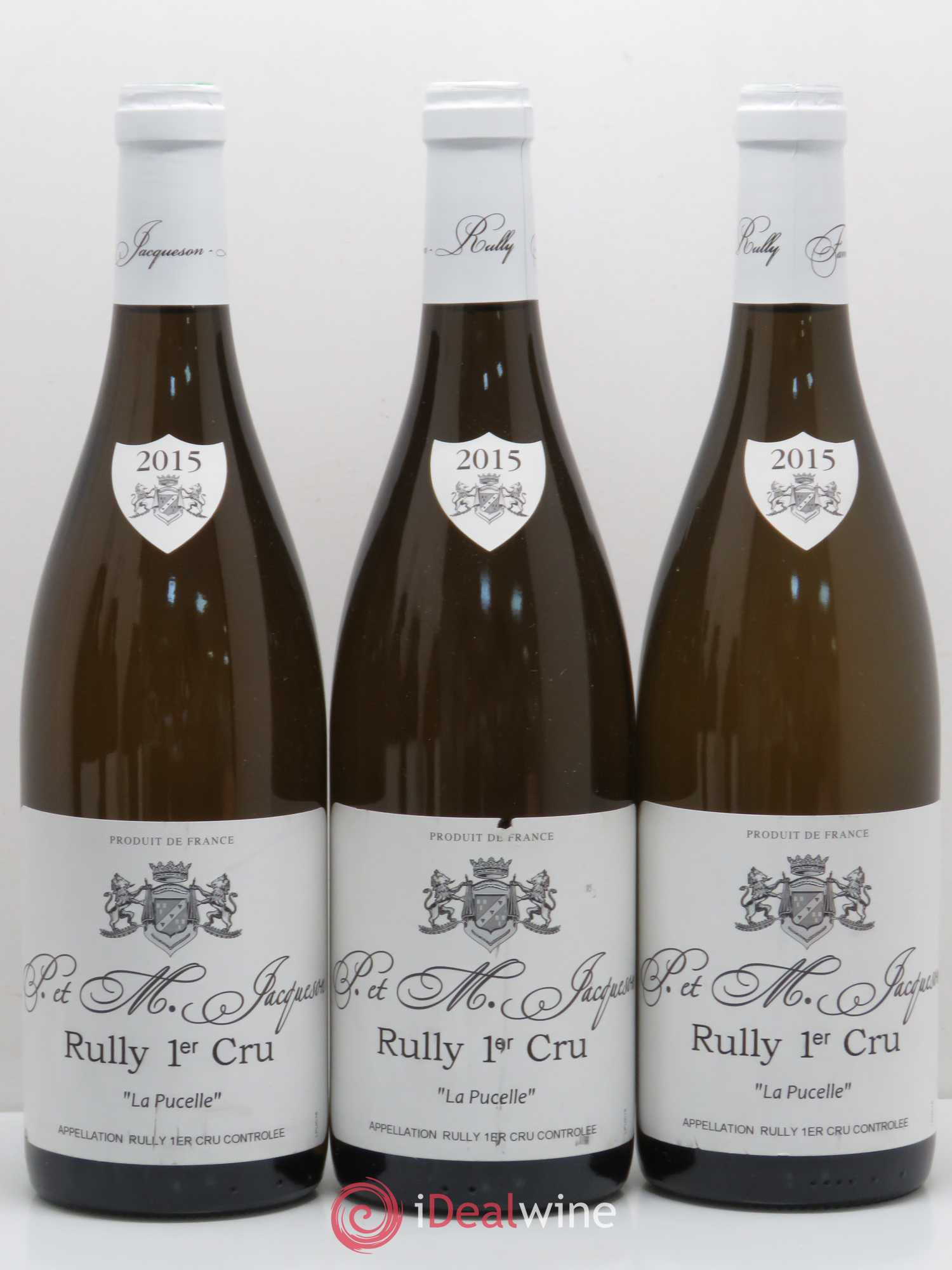 Rully 1er Cru La Pucelle Domaine Paul et Marie Jacqueson 2015 - Lot de 6 bouteilles - 2