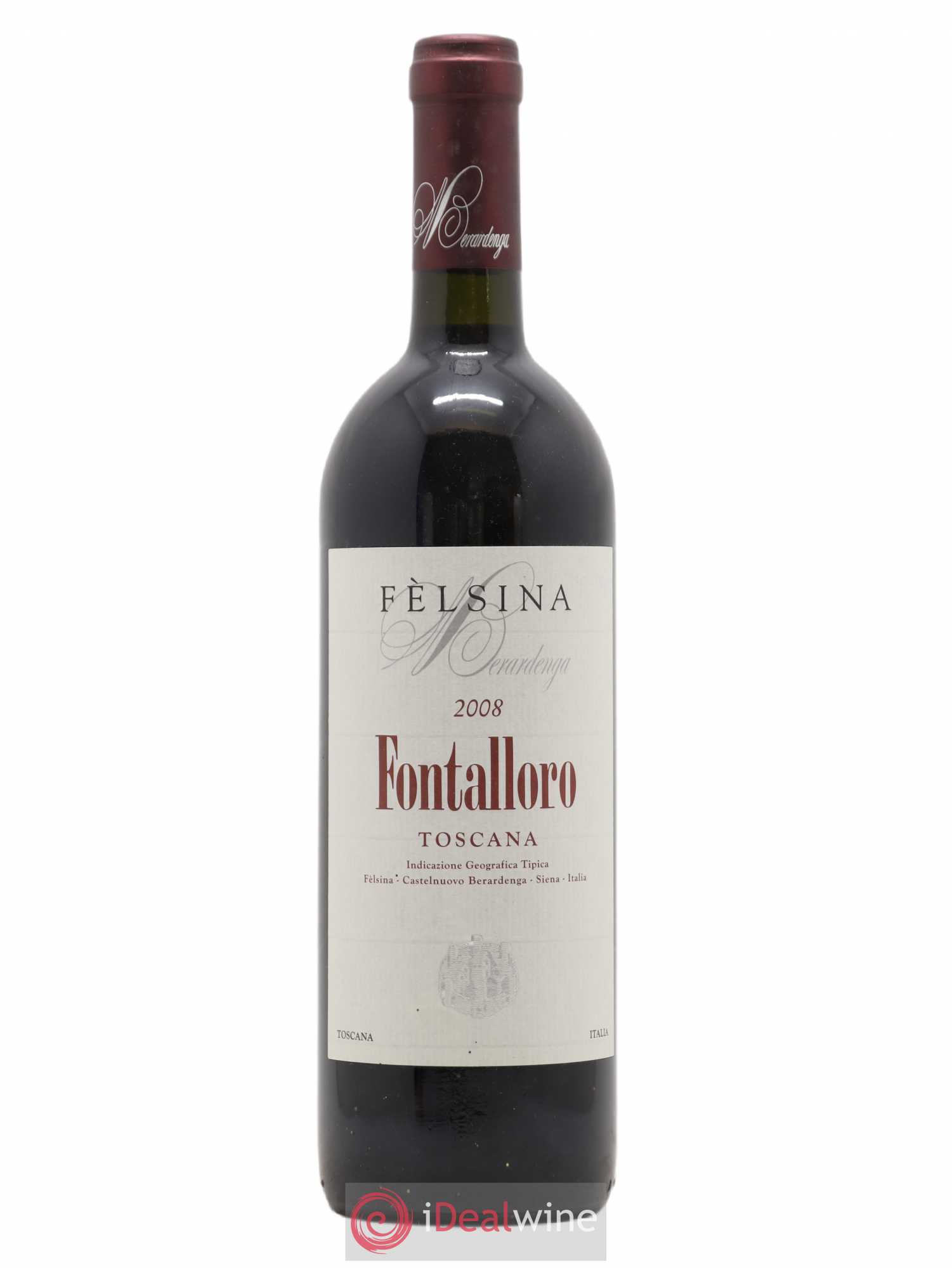 IGT Toscane Fontalloro Berardenga Felsina (sans prix de réserve) 2008 - Posten von 1 Flasche - 0