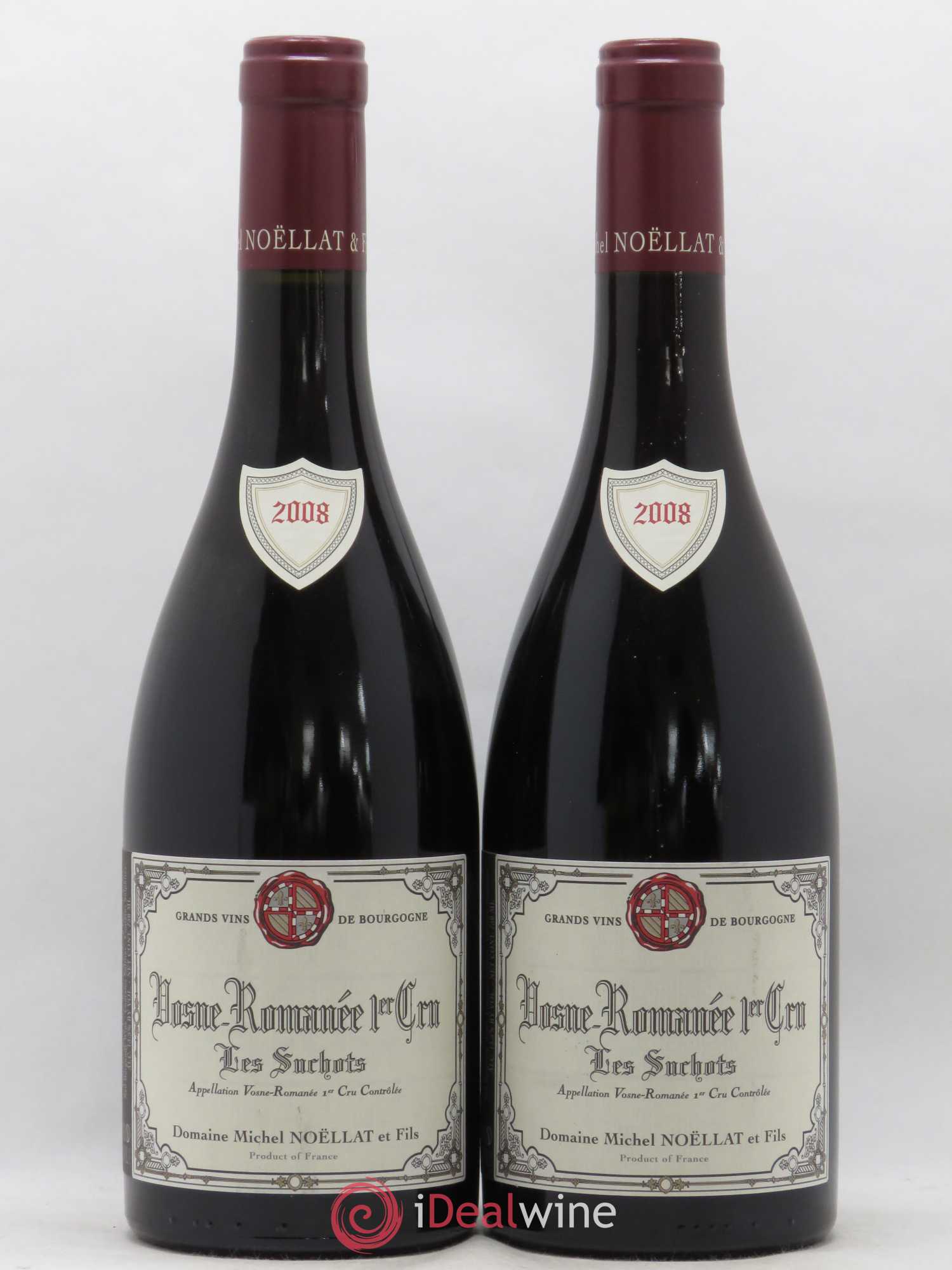 Vosne-Romanée 1er Cru Les Suchots Michel Noëllat et Fils (Domaine) 2008 - Lot de 2 bouteilles - 0