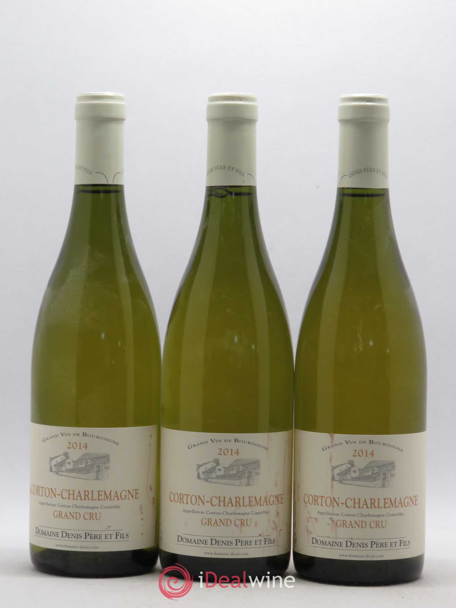 Corton-Charlemagne Grand Cru Denis 2014 - Lot de 3 bouteilles - 0