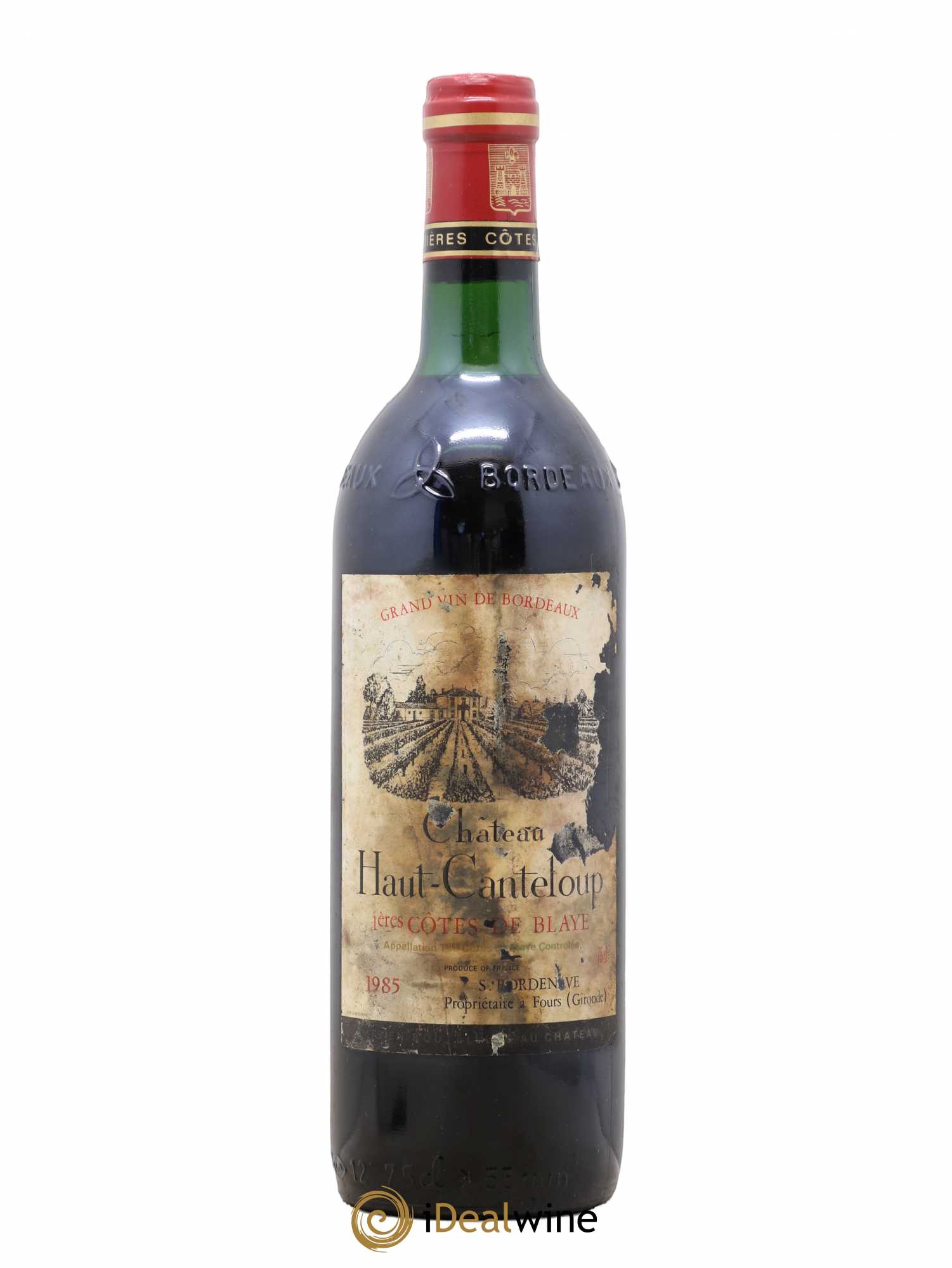 Premières-Côtes-de-Blaye (Blaye-Côtes-de-Bordeaux) Château Haut Canteloup (no reserve) 1985 - Lot of 1 bottle - 0