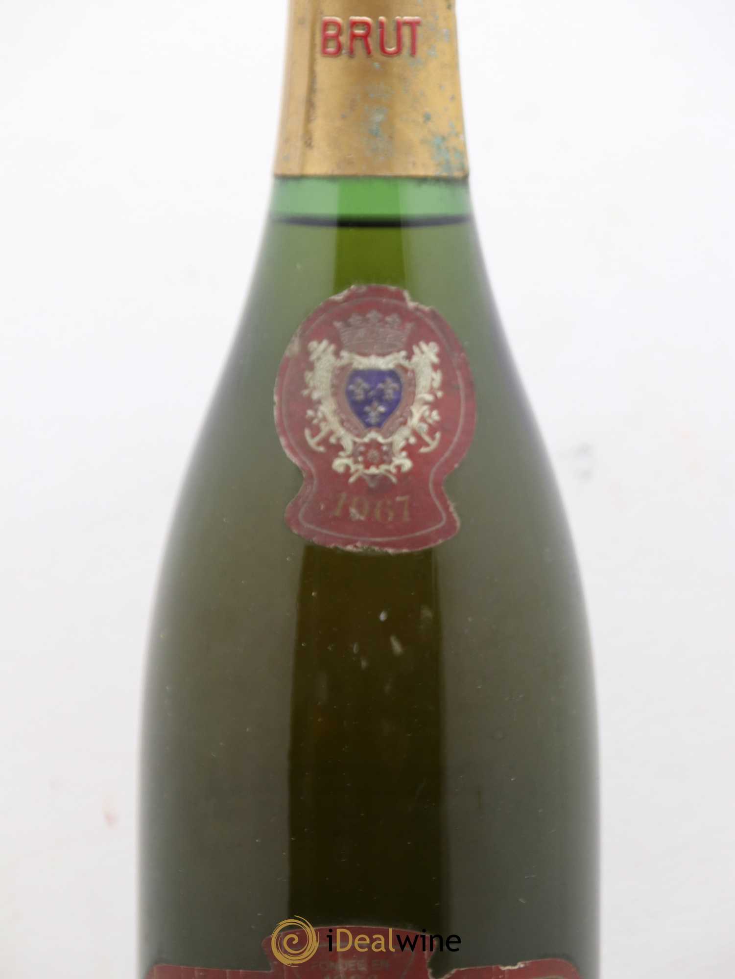 Vouvray Blanc de Blanc Cremant Brut Monmousseau  (no reserve) 1967 - Lot of 1 bottle - 1