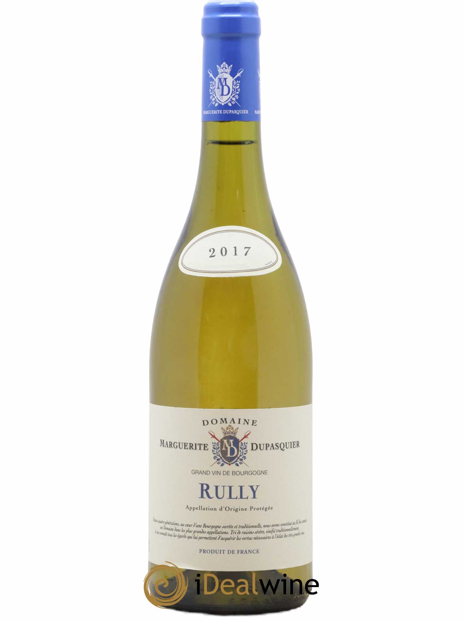 Rully Domaine Marguerite Dupasquier (sans prix de réserve) 2017 - Lot de 1 bouteille - 0