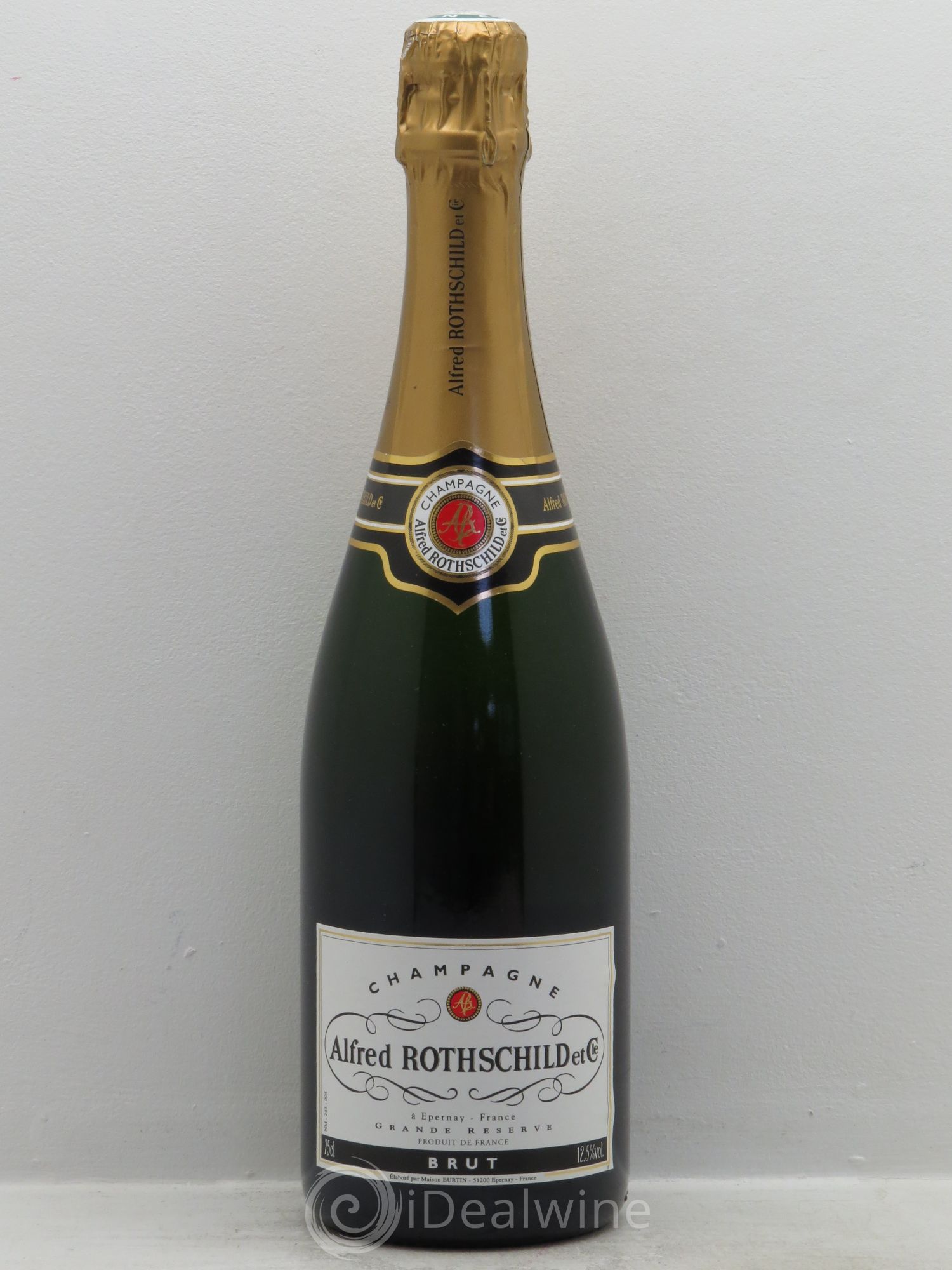 Champagne Alfred de Rothschild Grande Réserve Brut (sans prix de réserve) - Lot de 1 bouteille - 0