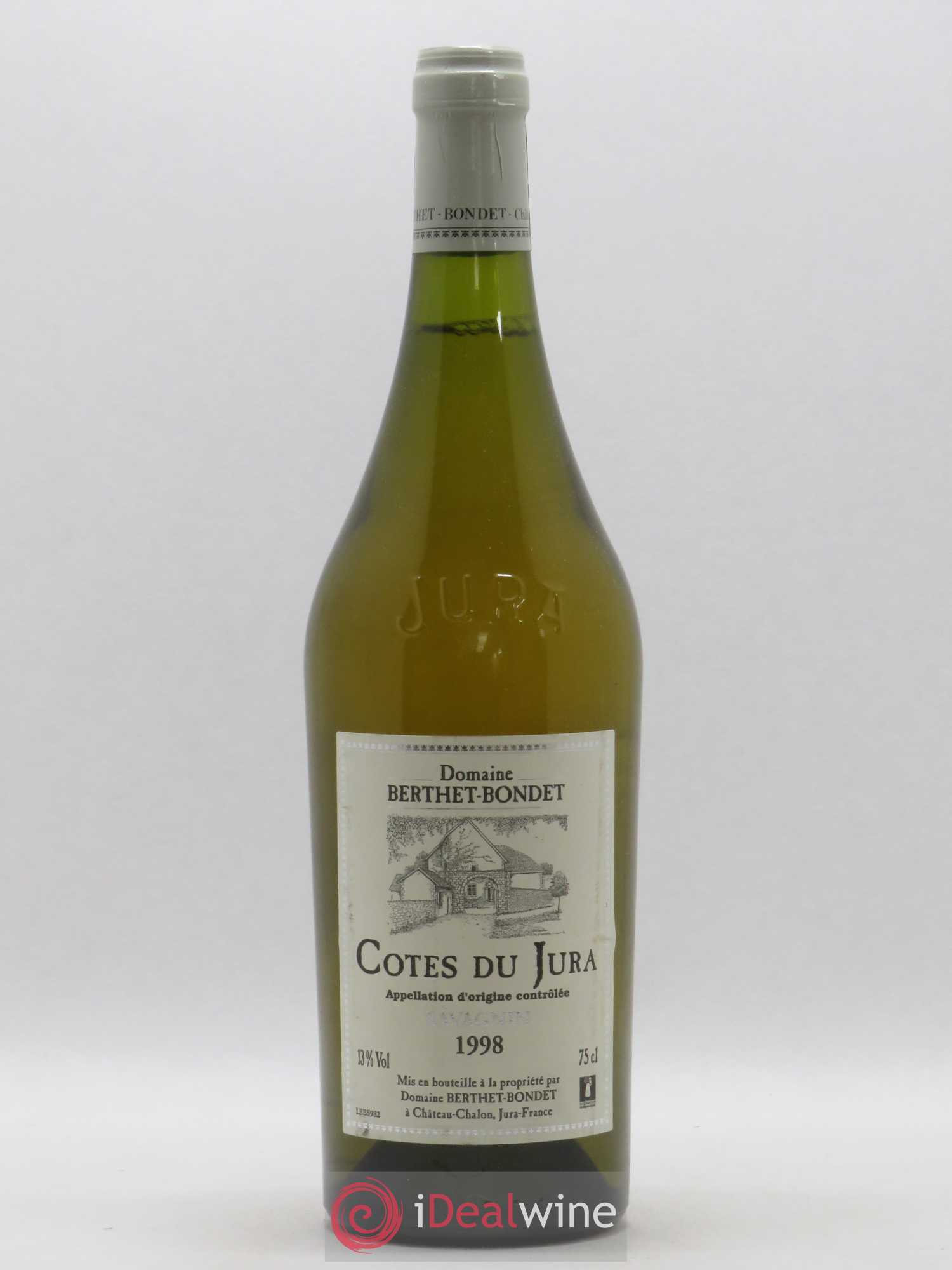 Côtes du Jura Savagnier Berthet-Bondet 1998 - Lot of 1 bottle - 0