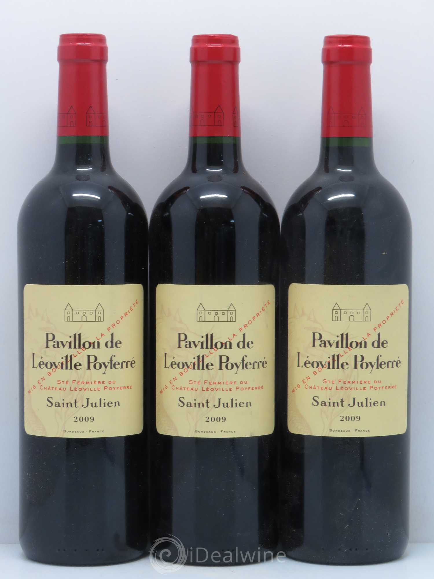 Pavillon de Poyferré Second Vin 2009 - Lot de 6 bouteilles - 1