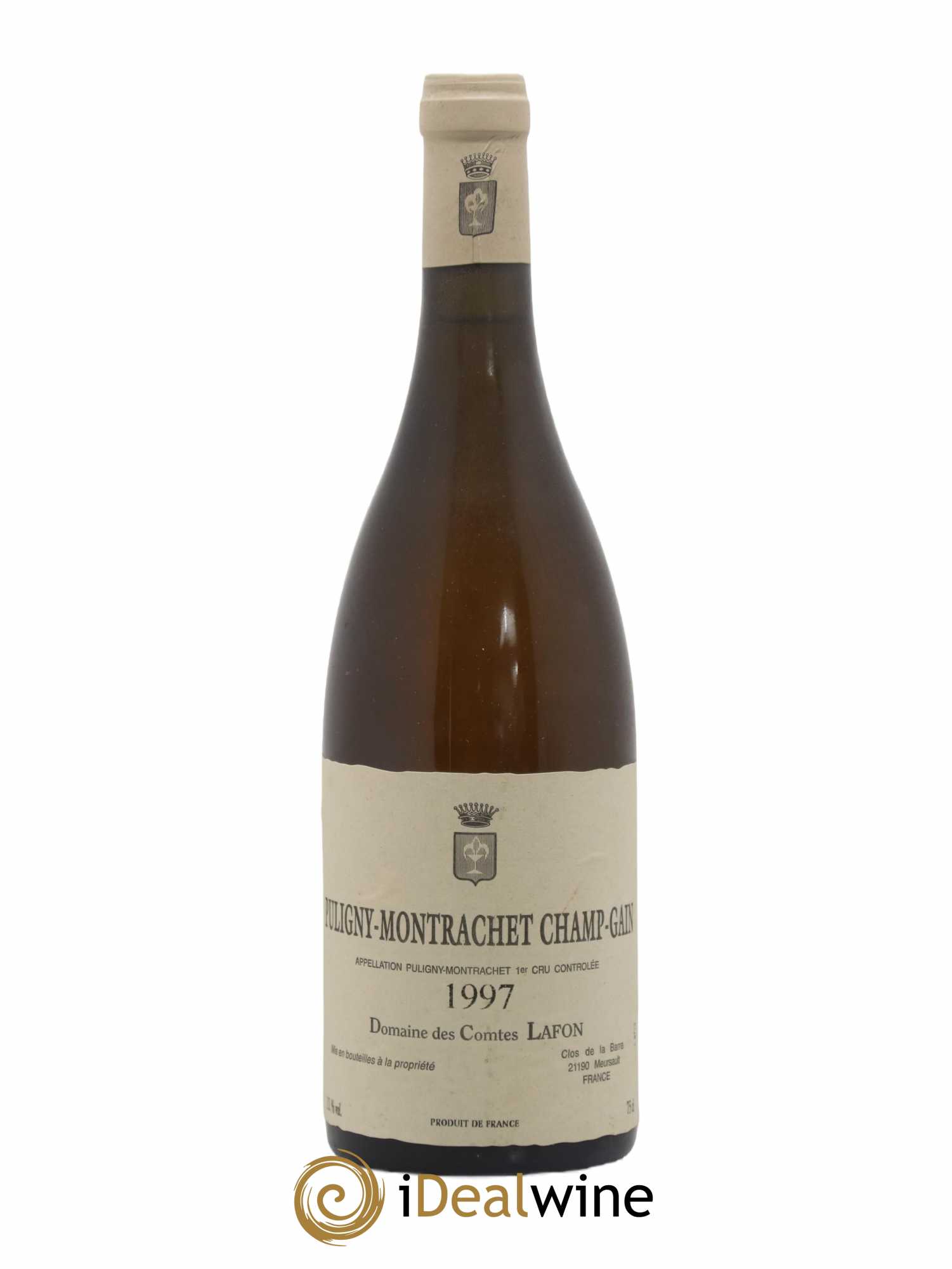 Puligny-Montrachet 1er Cru Champgain Comtes Lafon (Domaine des) 1997 - Lot of 1 bottle - 0