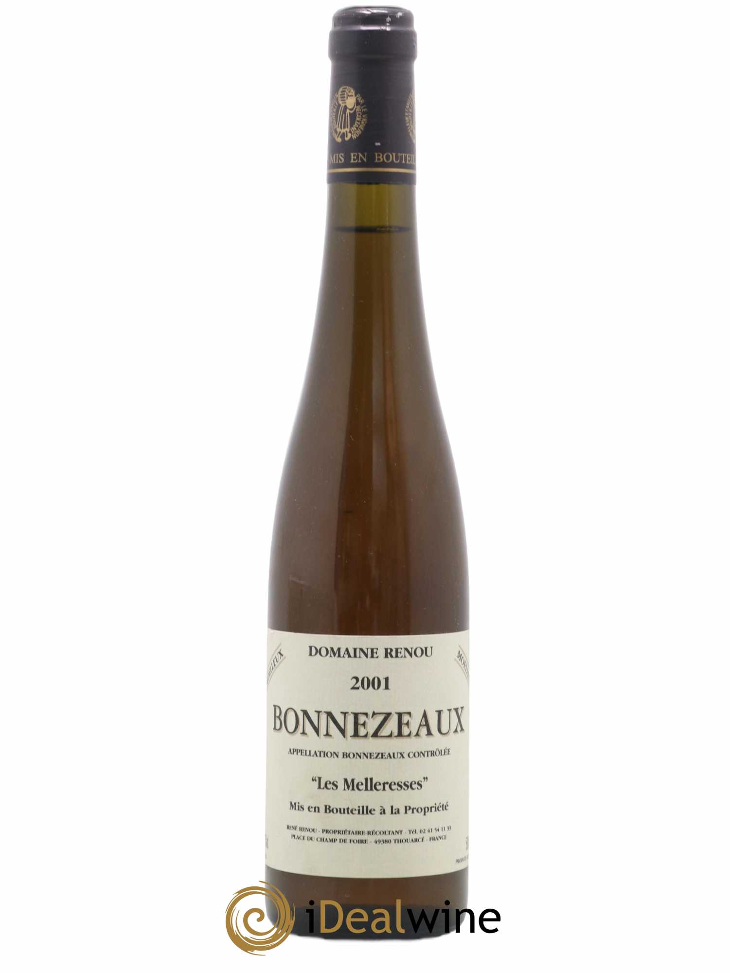 Bonnezeaux Les Melleresses René Renou 50cl 2001 - Lot of 1 bottle - 0