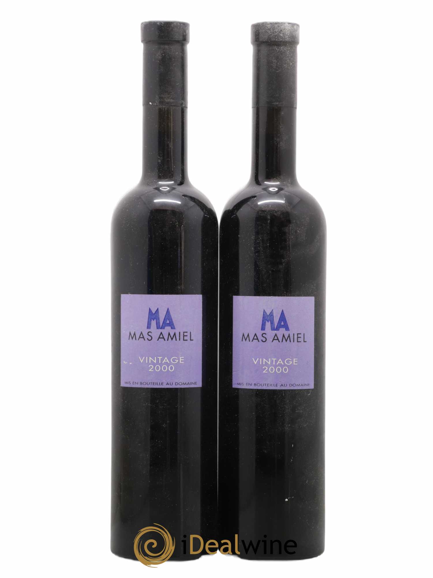 Maury Mas Amiel 2000 - Lot of 2 bottles - 0