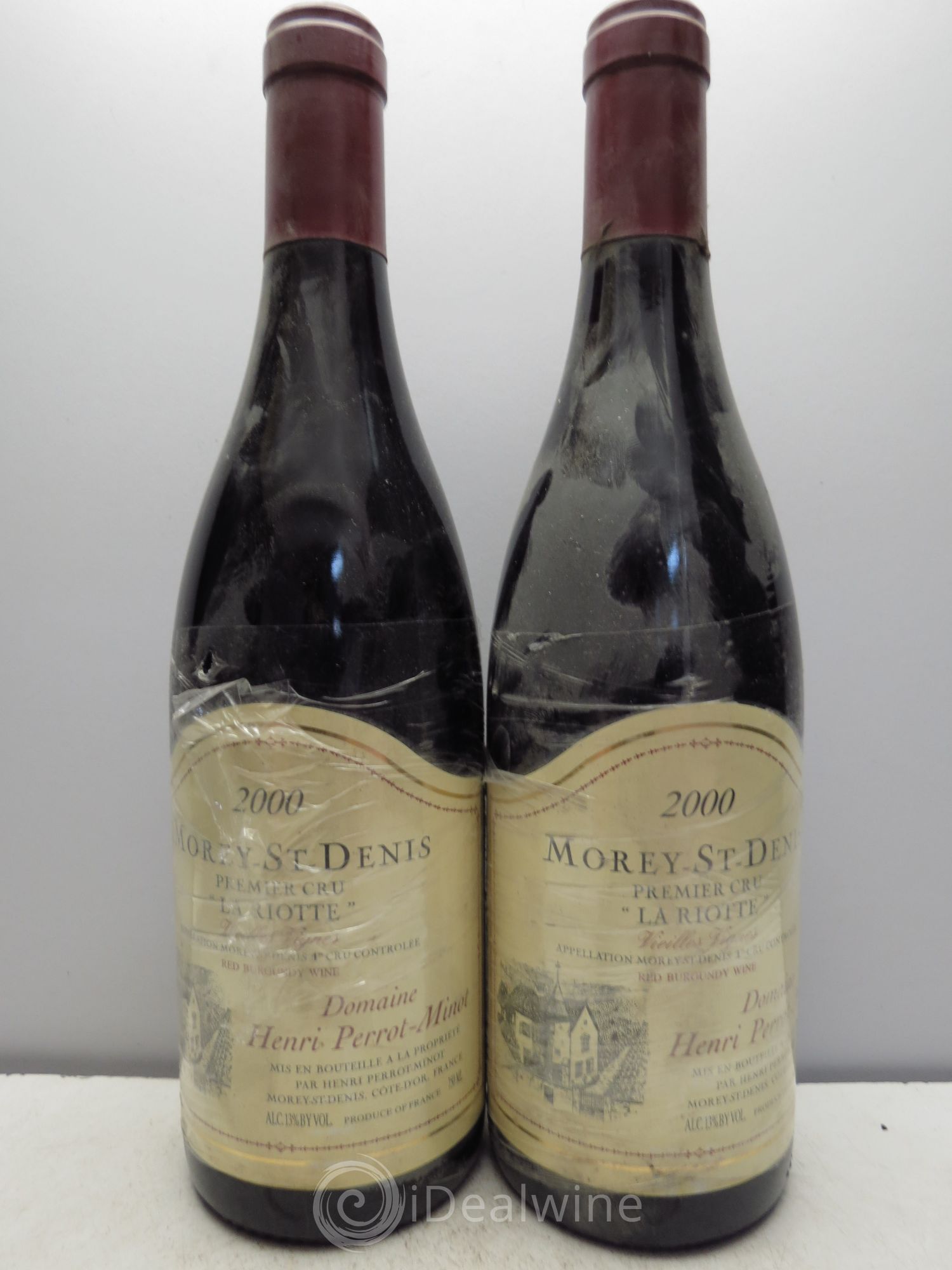 Morey Saint-Denis 1er Cru Vieilles Vignes 2000 - Lot of 2 bottles - 0