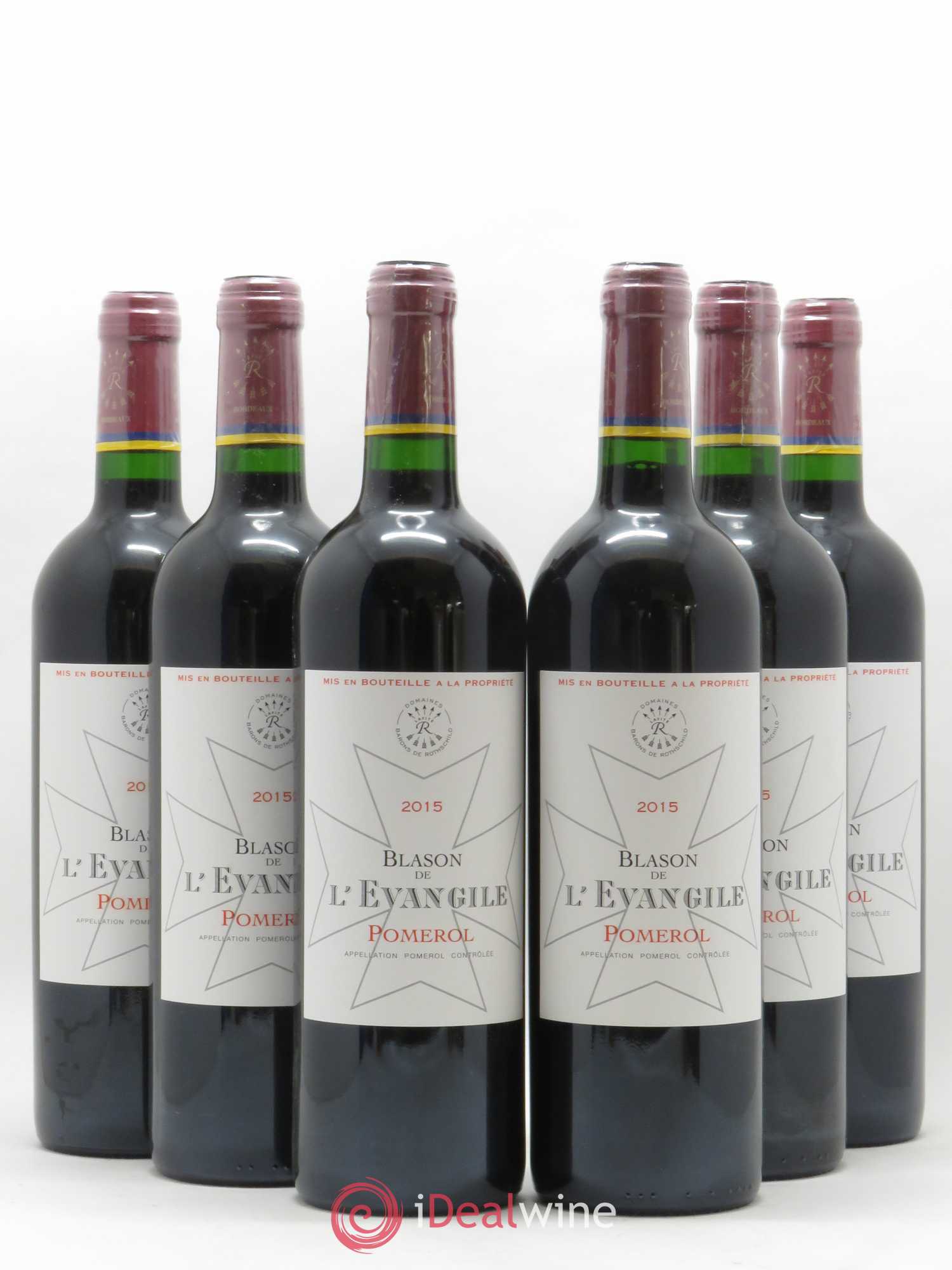 Blason de l'Evangile 2015 - Lot de 6 bouteilles - 0