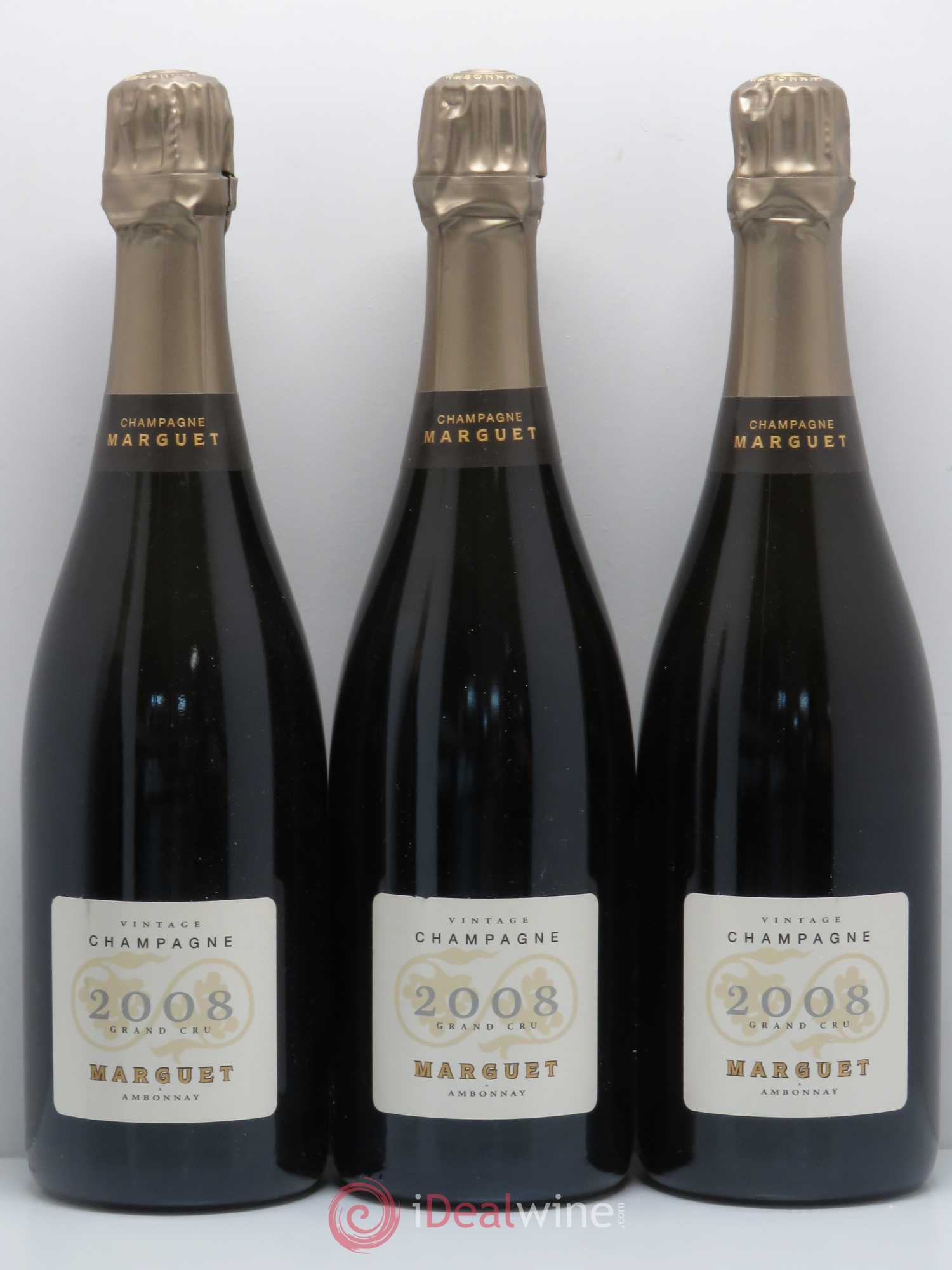 Champagne Marguet Amboniacus Grand Cru 2008 - Lot of 6 bottles - 2