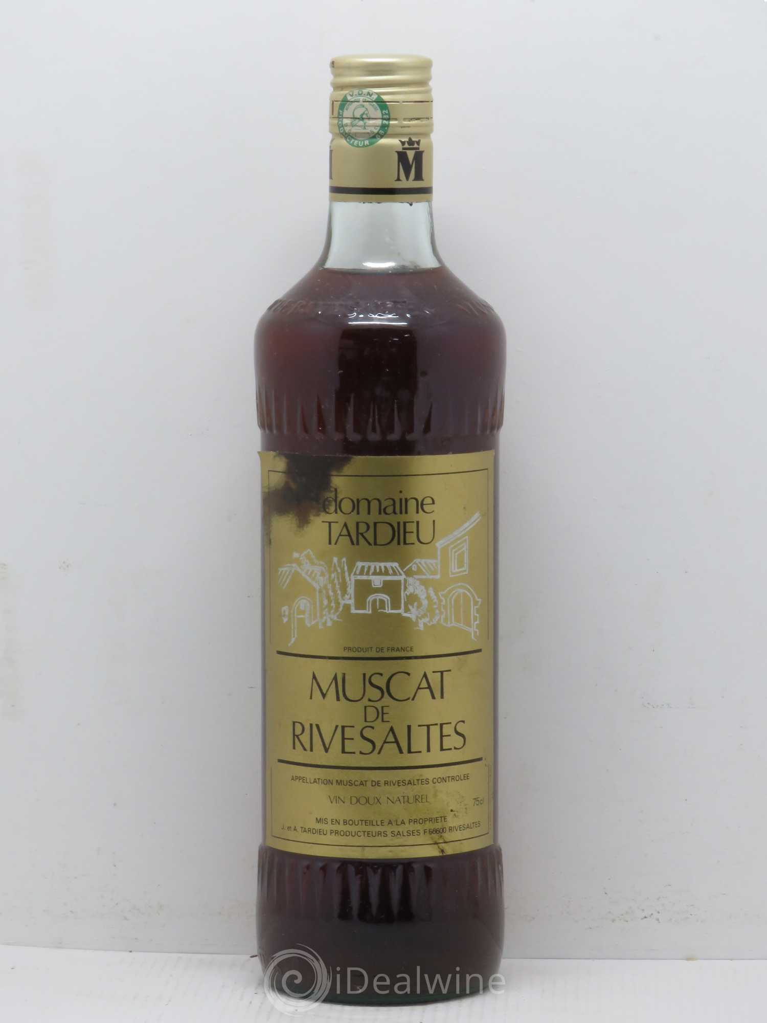 Muscat de Rivesaltes Domaine Tardieu - Lot de 1 bouteille - 0