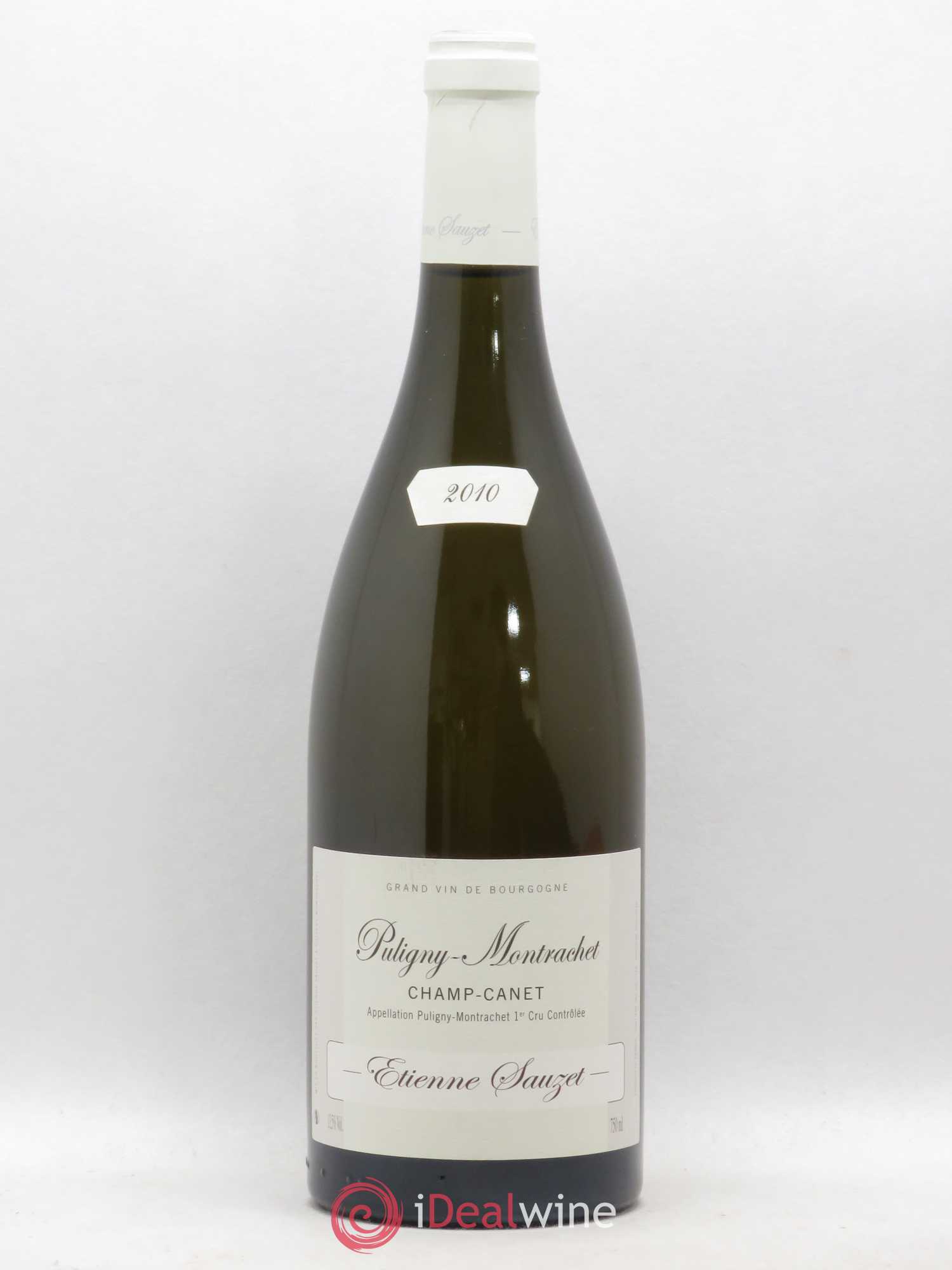 Puligny-Montrachet 1er Cru Champ Canet Etienne Sauzet 2010 - Lot de 1 bouteille - 0