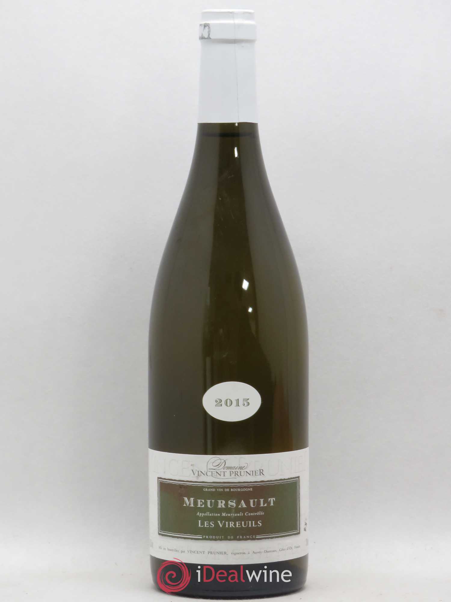 Meursault Vireuils Prunier (sans prix de réserve) 2015 - Lot de 1 bouteille - 0