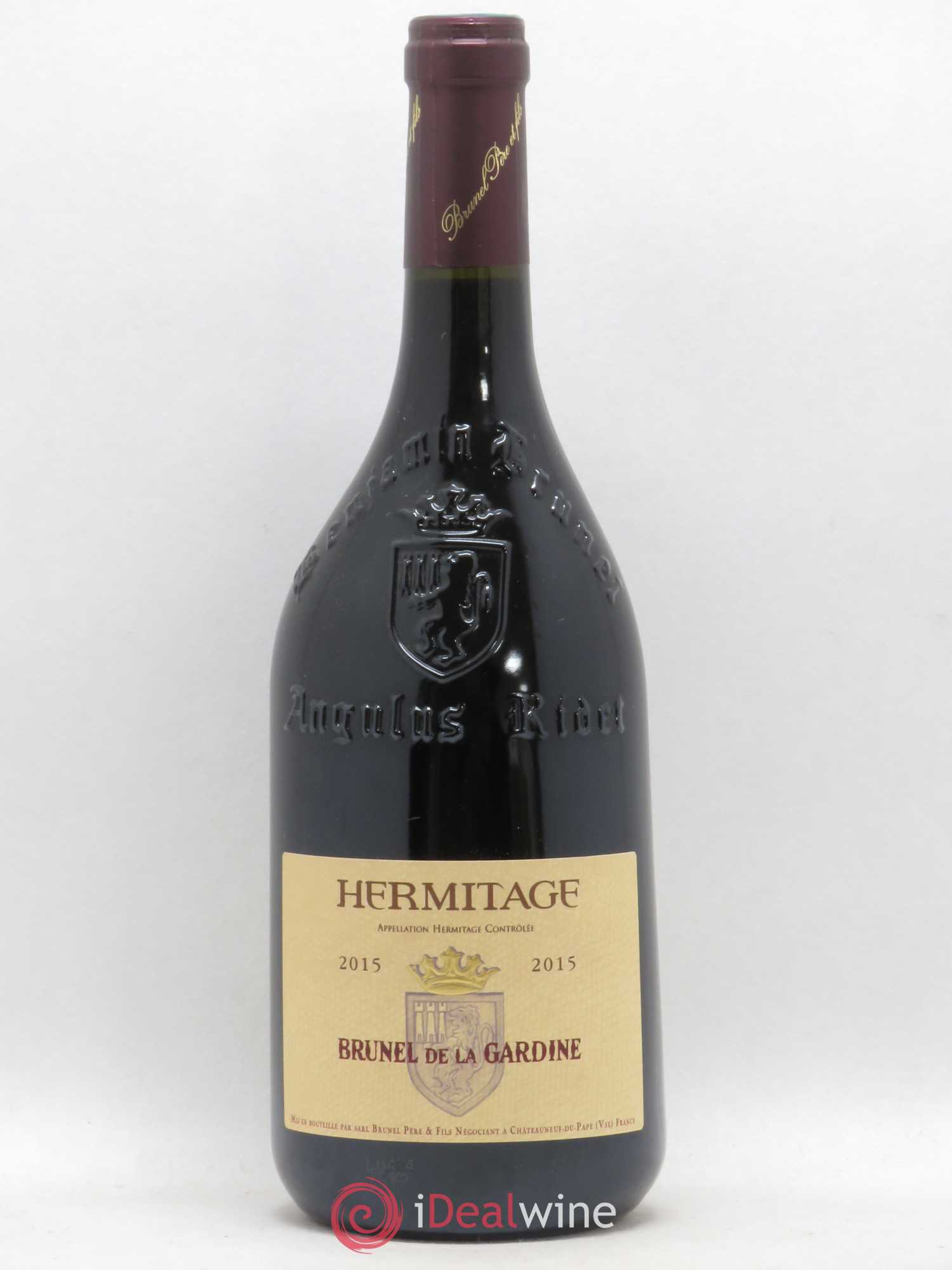 Hermitage Brunel de la Gardine (sans prix de réserve) 2015 - Lotto di 1 bottiglia - 0