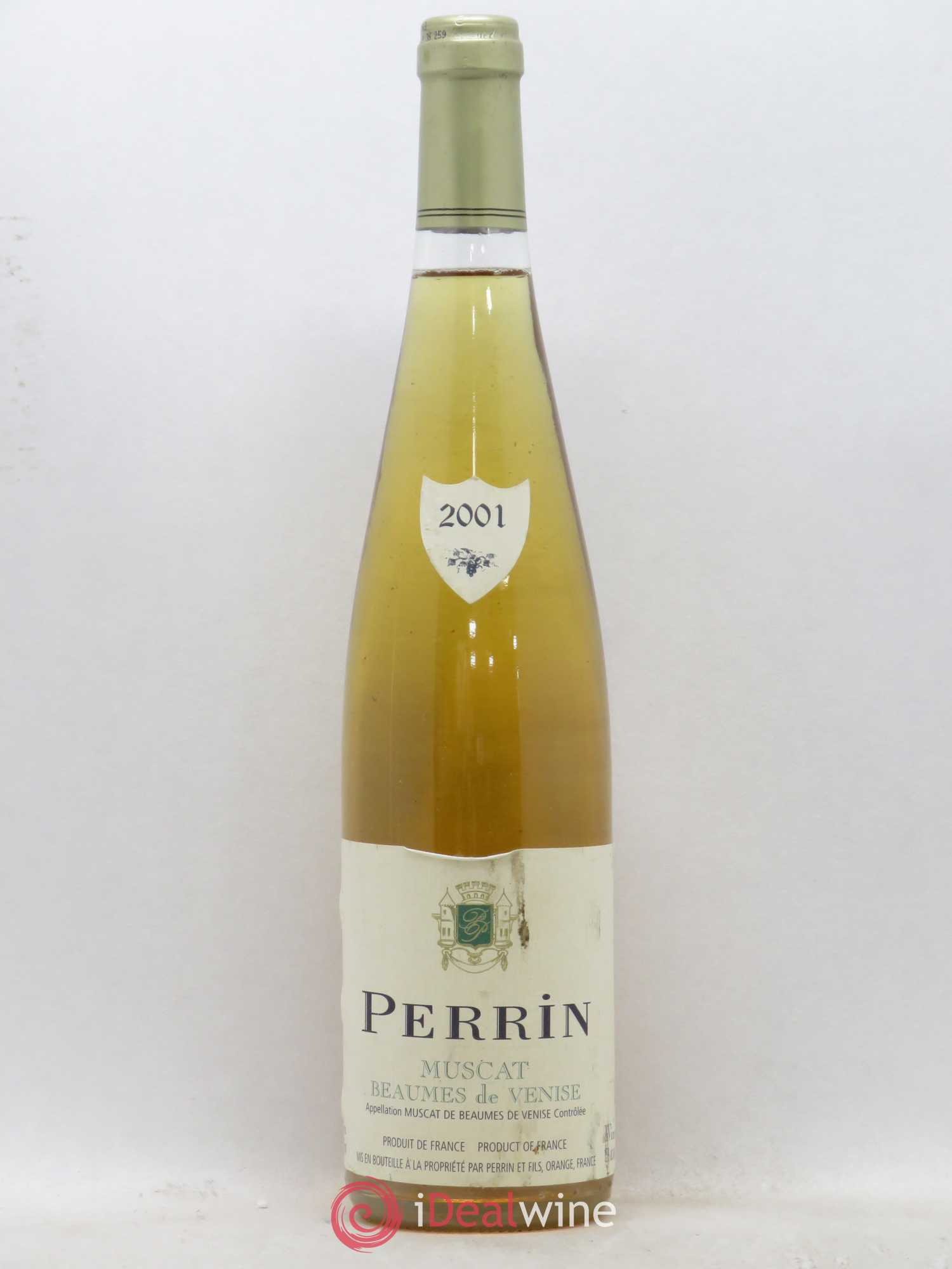 Muscat de Beaumes de Venise Famille Perrin 2001 - Lot de 1 bouteille - 0