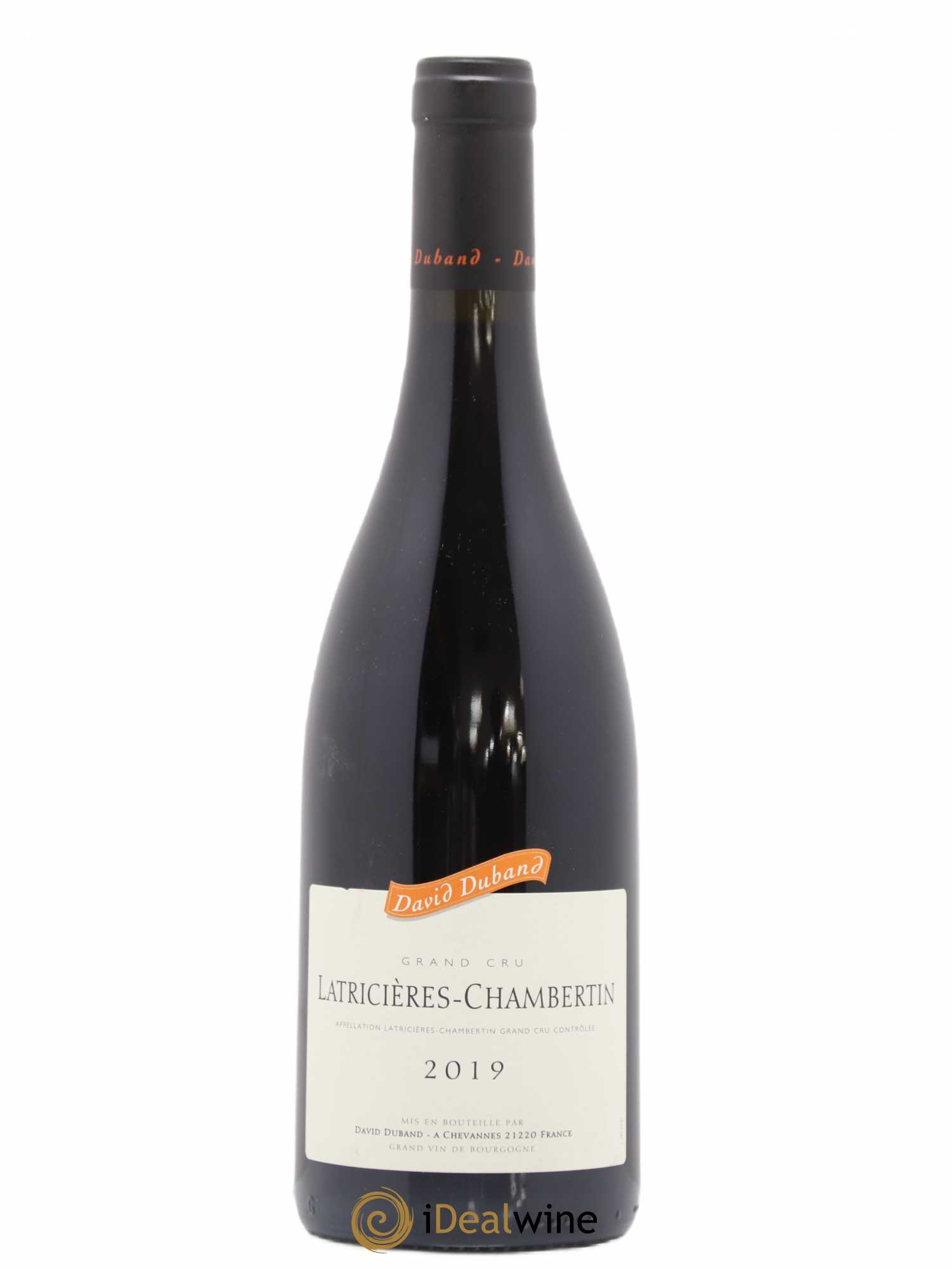 Latricières-Chambertin Grand Cru David Duband (Domaine) 2019 - Lot de 1 bouteille - 0