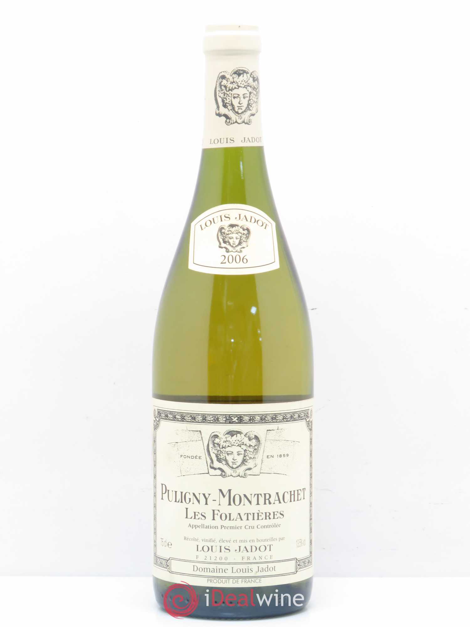 Puligny-Montrachet 1er Cru Les Folatières Domaine Louis Jadot 2006 - Lot de 1 bouteille - 0