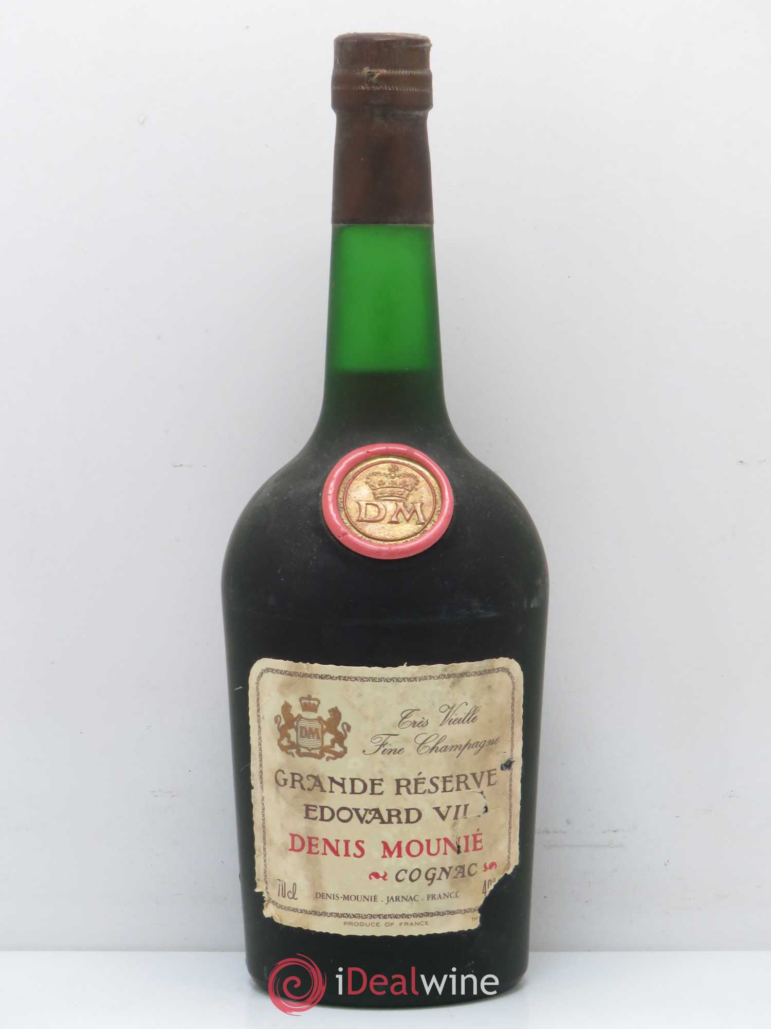 Cognac Tres vieille Fine Champagne Grande reserve Edouard VII Denis Mounier