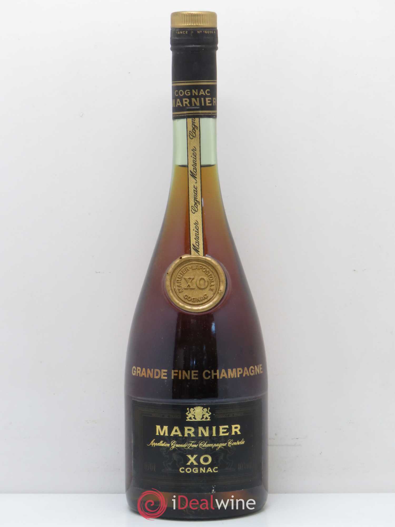 Cognac X.O Grande Fine Champagne Marnier Lapostole - Lot de 1 bouteille - 0