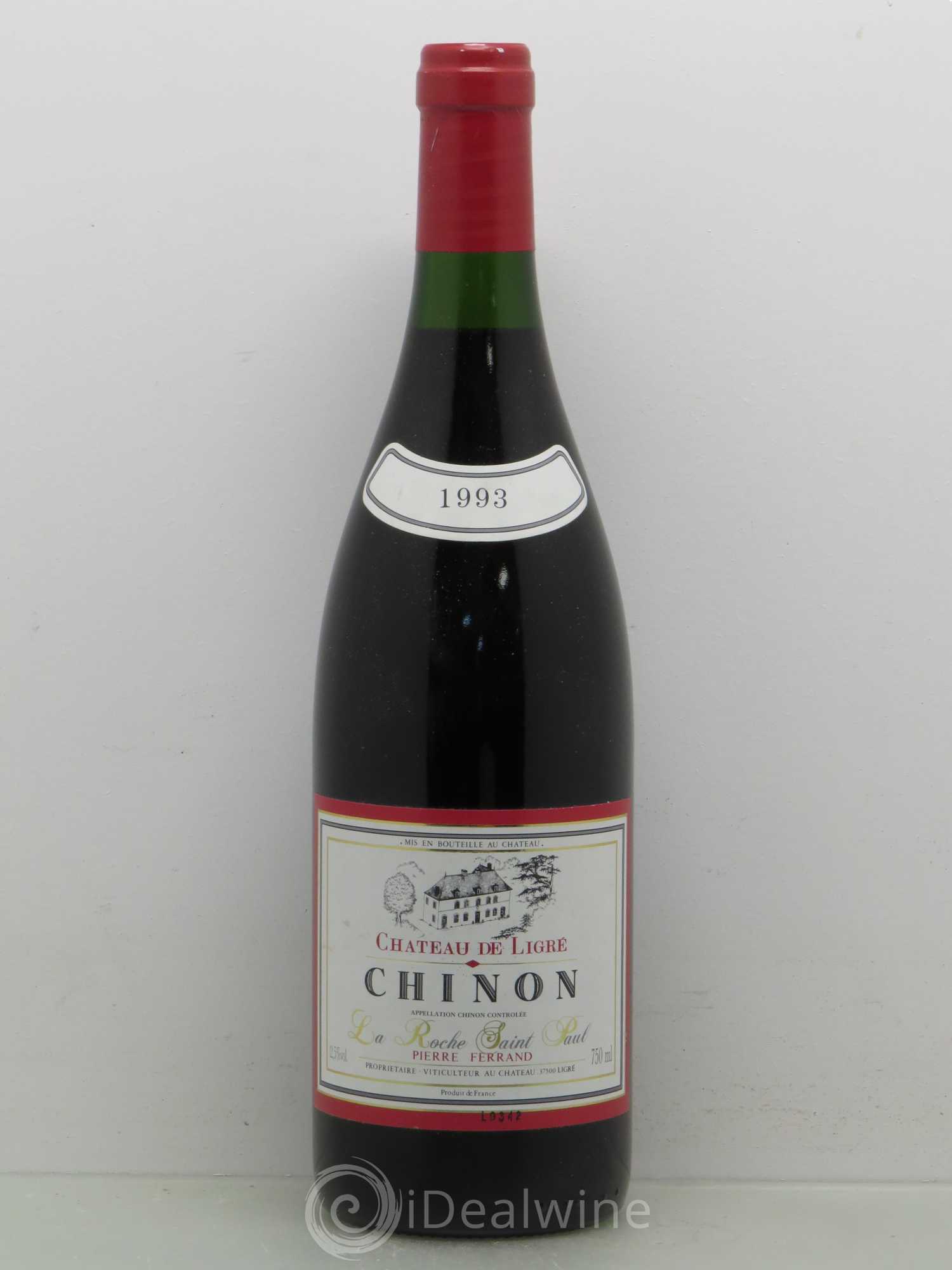 Chinon Château De Ligre Pierre Ferrand (no reserve) 1993 - Lot of 1 bottle - 0