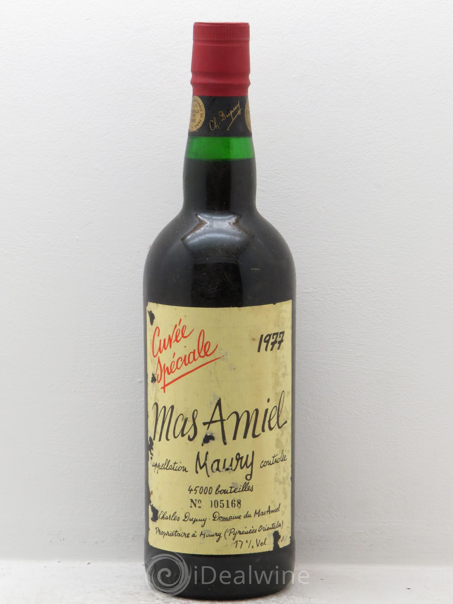 Maury Mas Amiel "Cuvée Spéciale" 1977 - Lot of 1 bottle - 0