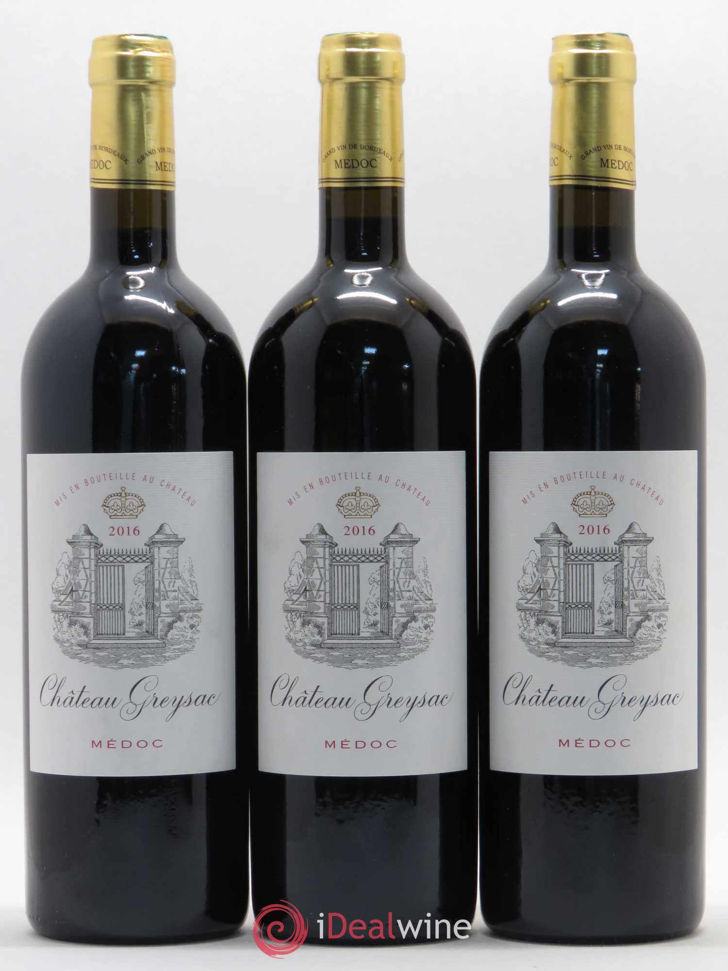 Château Greysac Cru Bourgeois Medoc 2016 - Lot de 6 bouteilles - 2