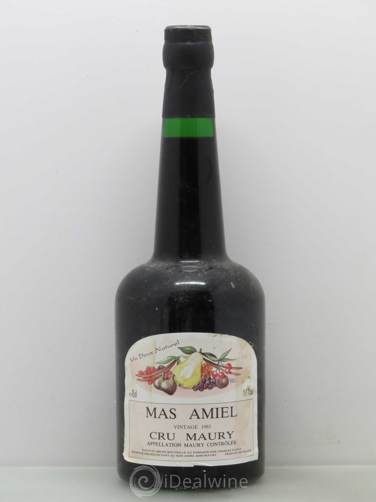 Maury Vin Doux Naturel 1985 - Lot de 1 bouteille - 0