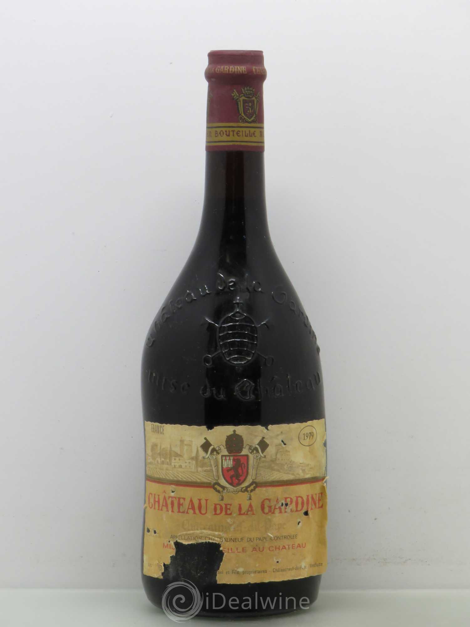 Châteauneuf-du-Pape Château de La Gardine Famille Brunel 1979 - Lot de 1 bouteille - 0