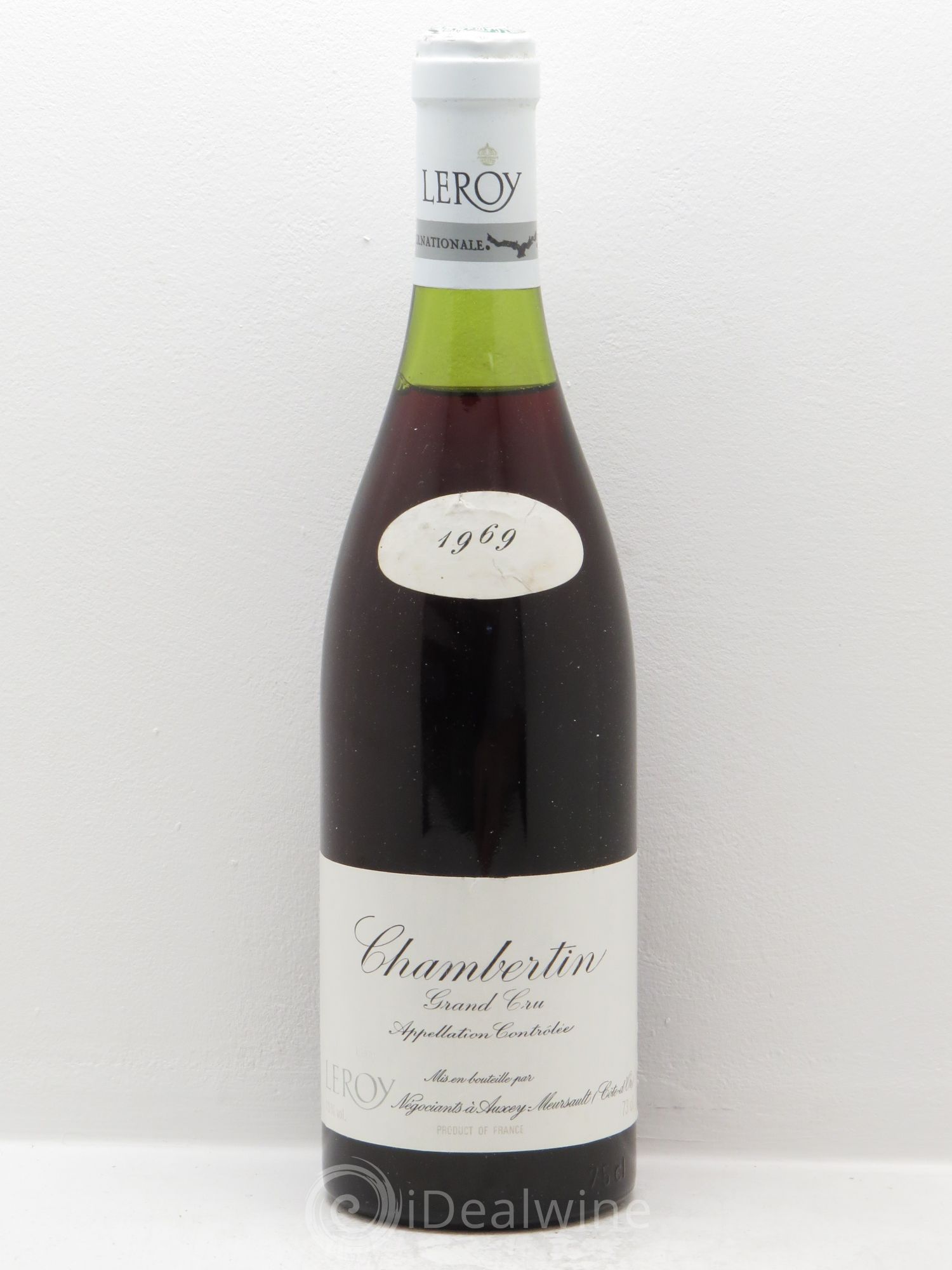 Chambertin Grand Cru Leroy SA 1969 - Lot de 1 bouteille - 0