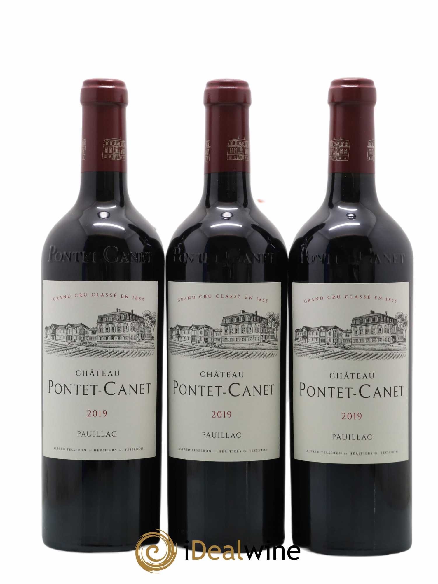 Château Pontet Canet 5ème Grand Cru Classé  2019 - Lot de 6 bouteilles - 1