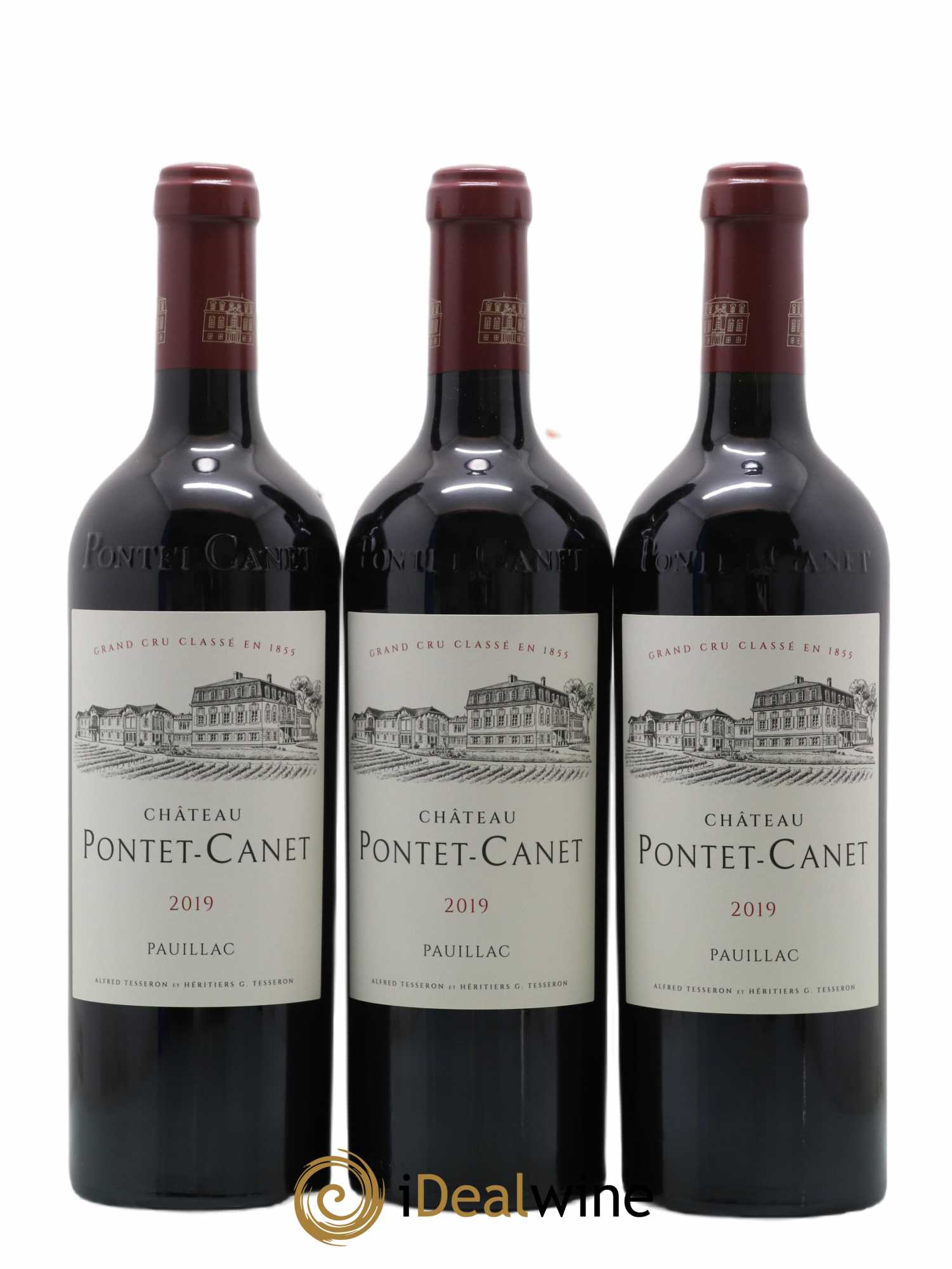 Château Pontet Canet 5ème Grand Cru Classé  2019 - Lot de 6 bouteilles - 2