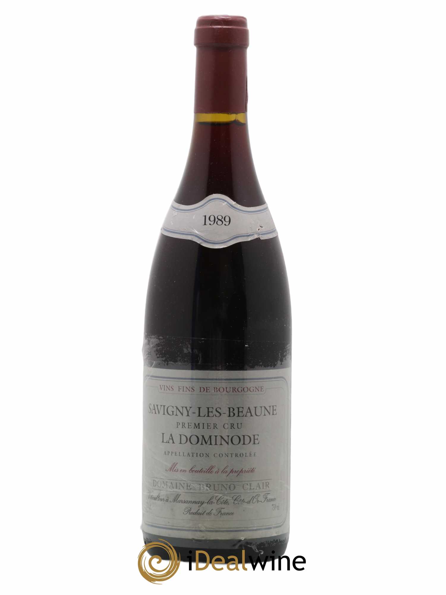 Savigny-lès-Beaune 1er Cru La Dominode Bruno Clair (Domaine)  1989 - Posten von 1 Flasche - 0