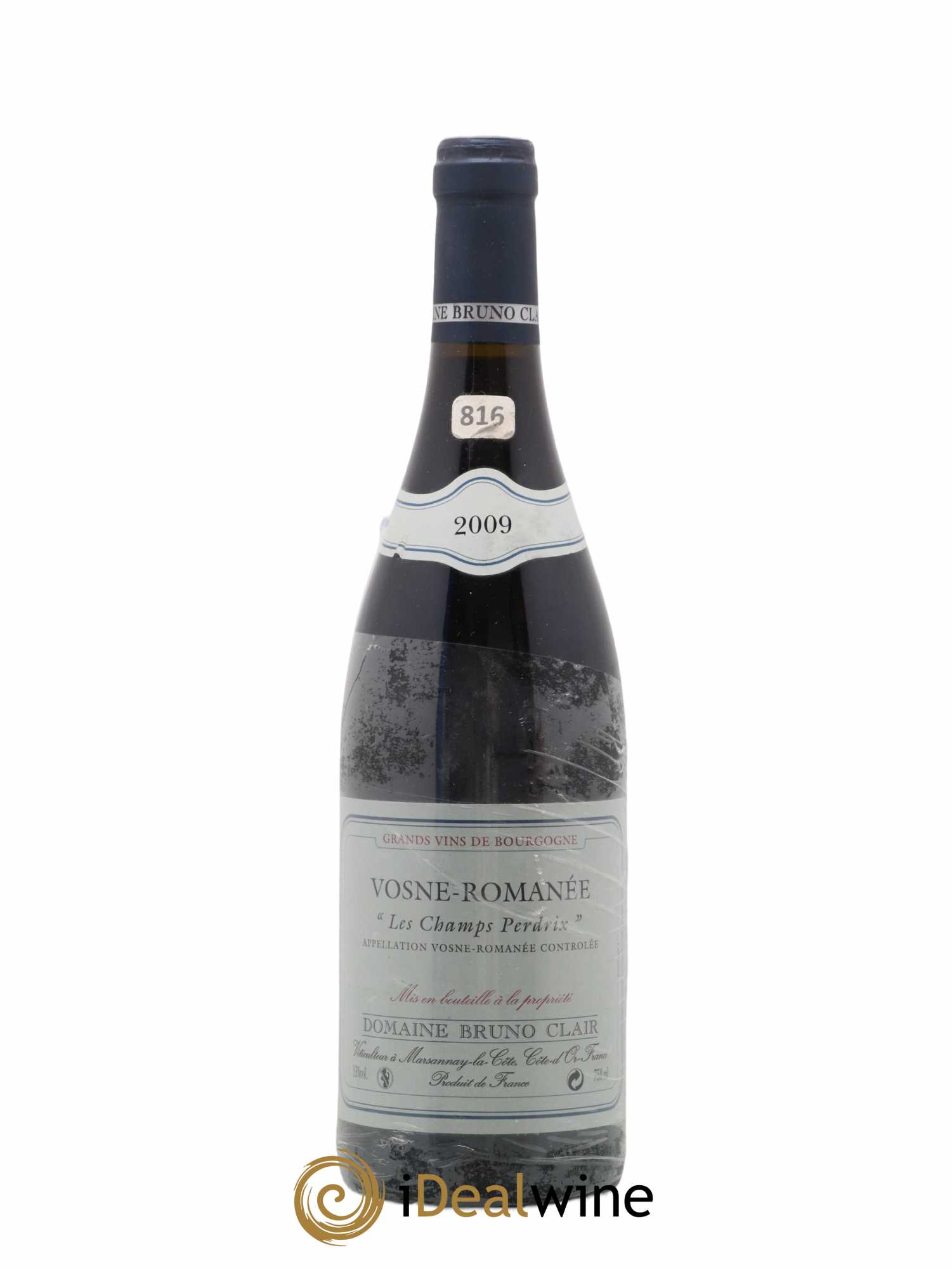 Vosne-Romanée Les Champs Perdrix Bruno Clair (Domaine)  2009 - Lotto di 1 bottiglia - 0