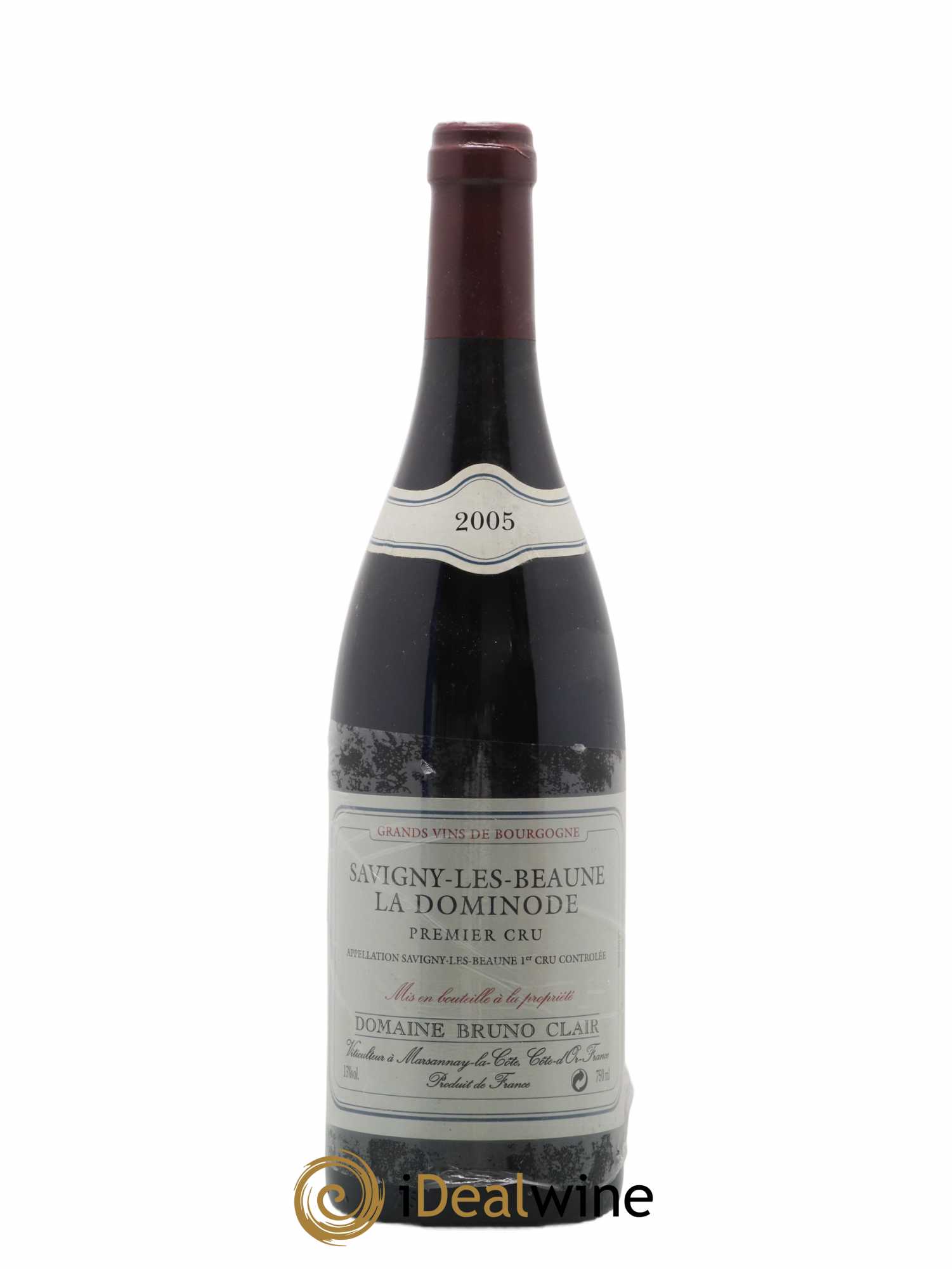 Savigny-lès-Beaune 1er Cru La Dominode Bruno Clair (Domaine)  2005 - Posten von 1 Flasche - 0