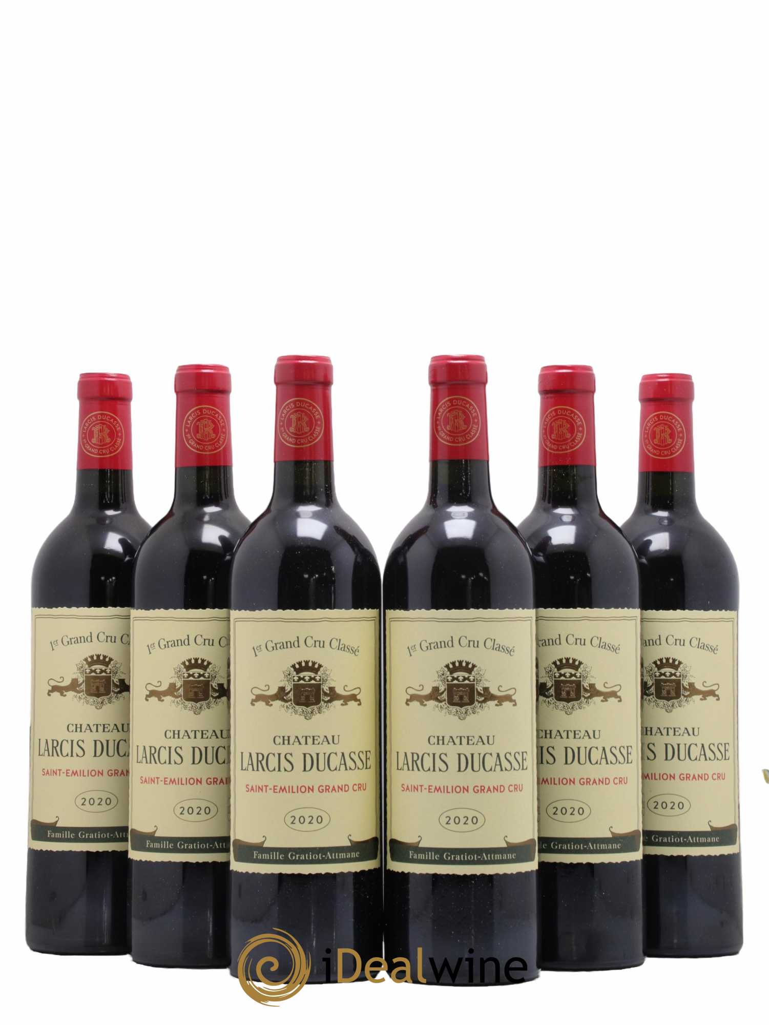 Château Larcis Ducasse 1er Grand Cru Classé B  2020 - Lot de 6 bouteilles - 0