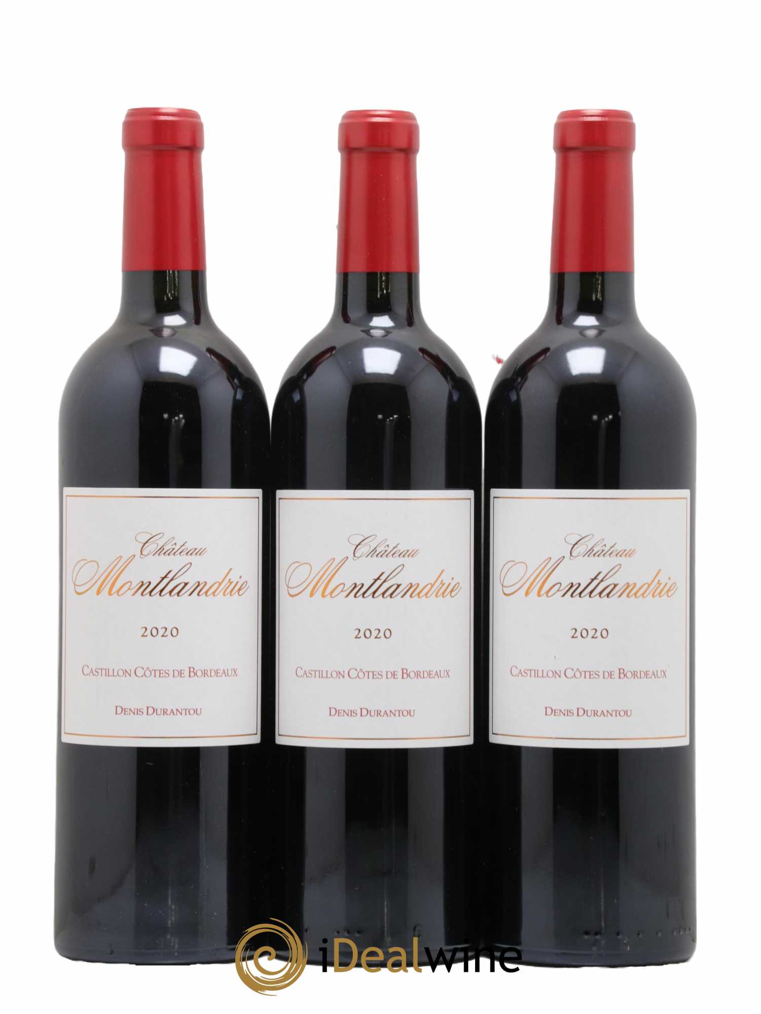 Castillon-Côtes-de-Bordeaux (Côtes-de-Castillon) Château Montlandrie 2020 - Lotto di 6 bottiglie - 1