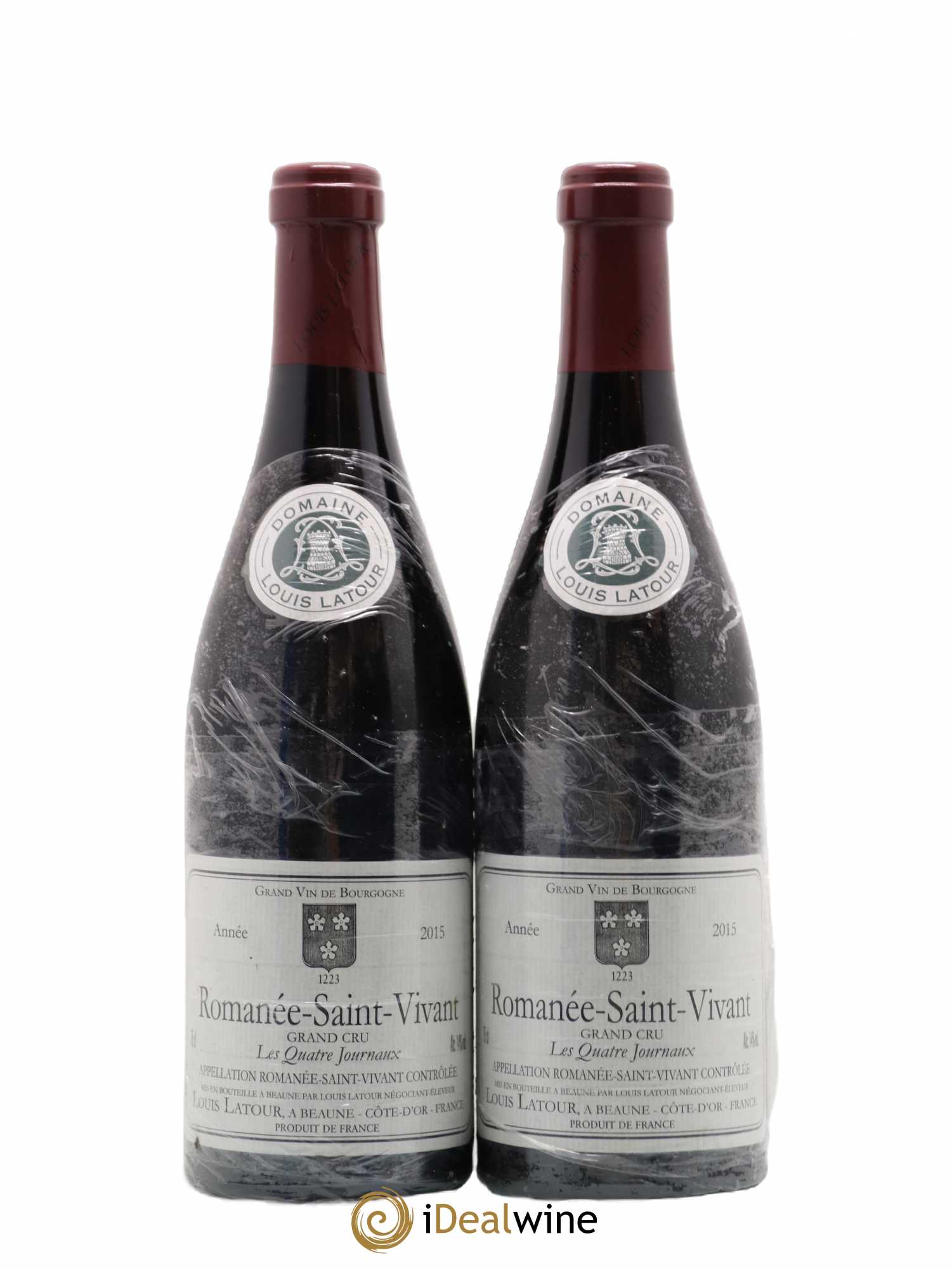 Romanée-Saint-Vivant Grand Cru Les Quatre Journaux Louis Latour  2015 - Lotto di 2 bottiglie - 0