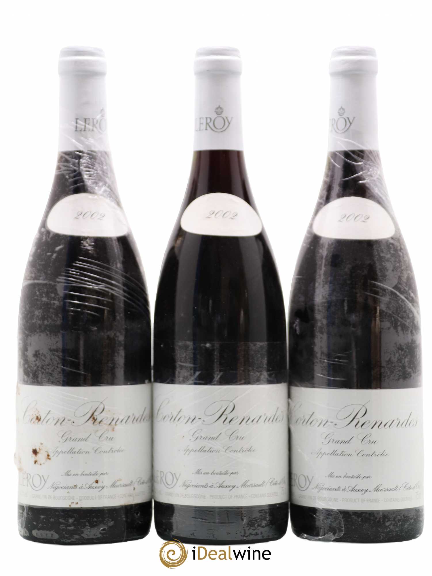 Corton Grand Cru Les Renardes Leroy (Domaine) 2002 - Lot de 3 bouteilles - 0