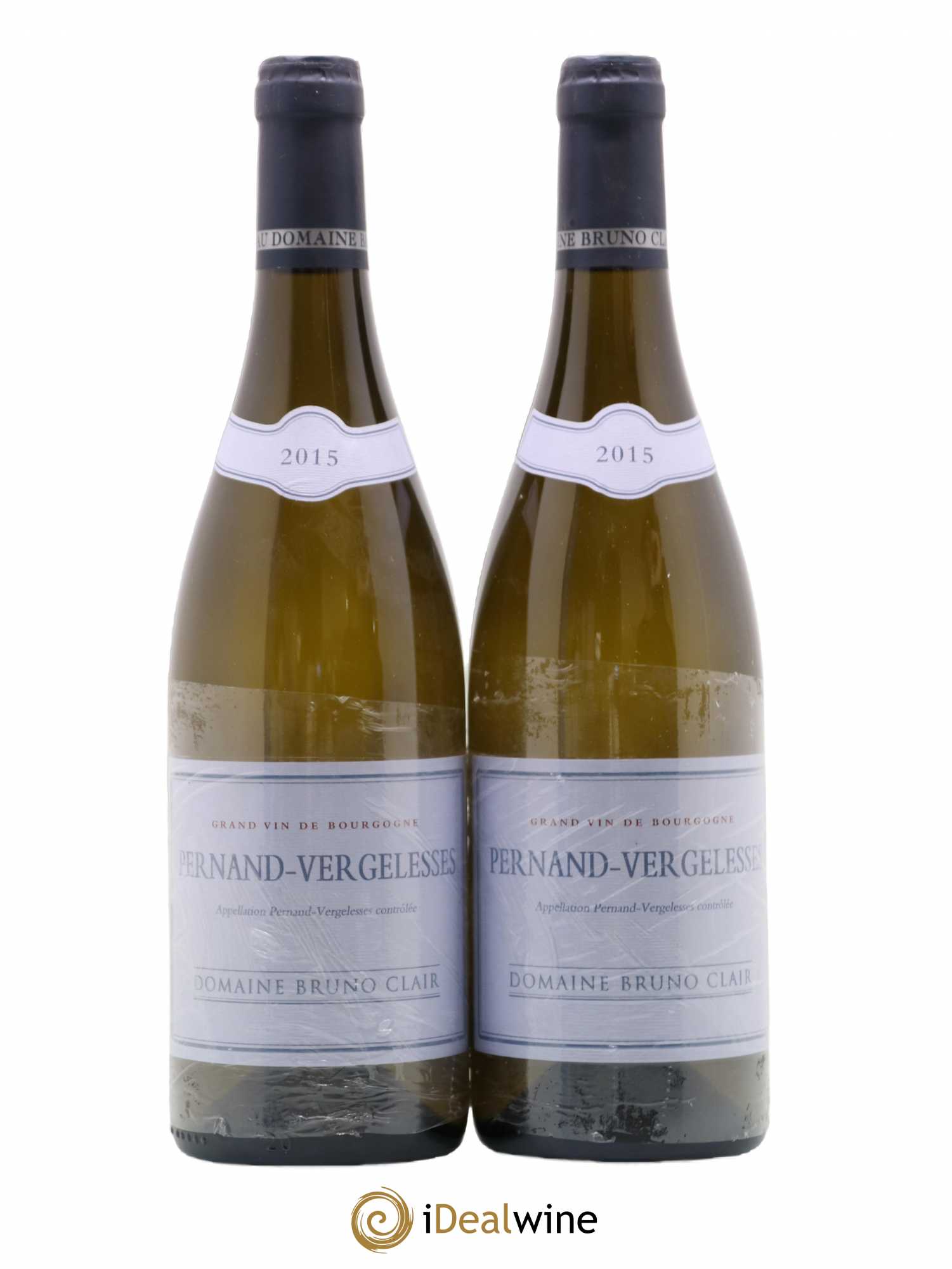 Pernand-Vergelesses Bruno Clair (Domaine)  2015 - Lotto di 2 bottiglie - 0