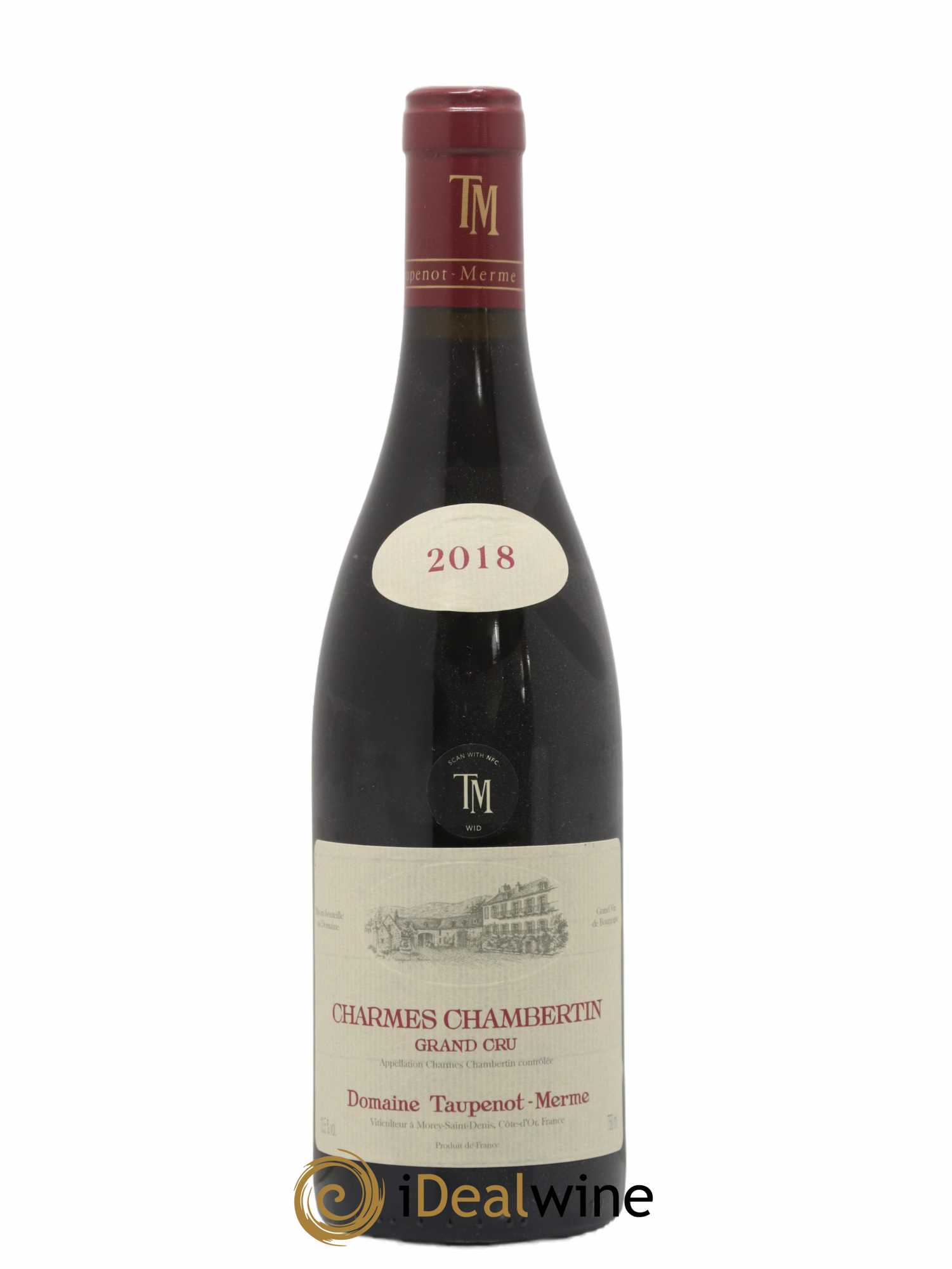 Charmes-Chambertin Grand Cru Domaine Taupenot-Merme 2018 - Lot of 1 bottle - 0