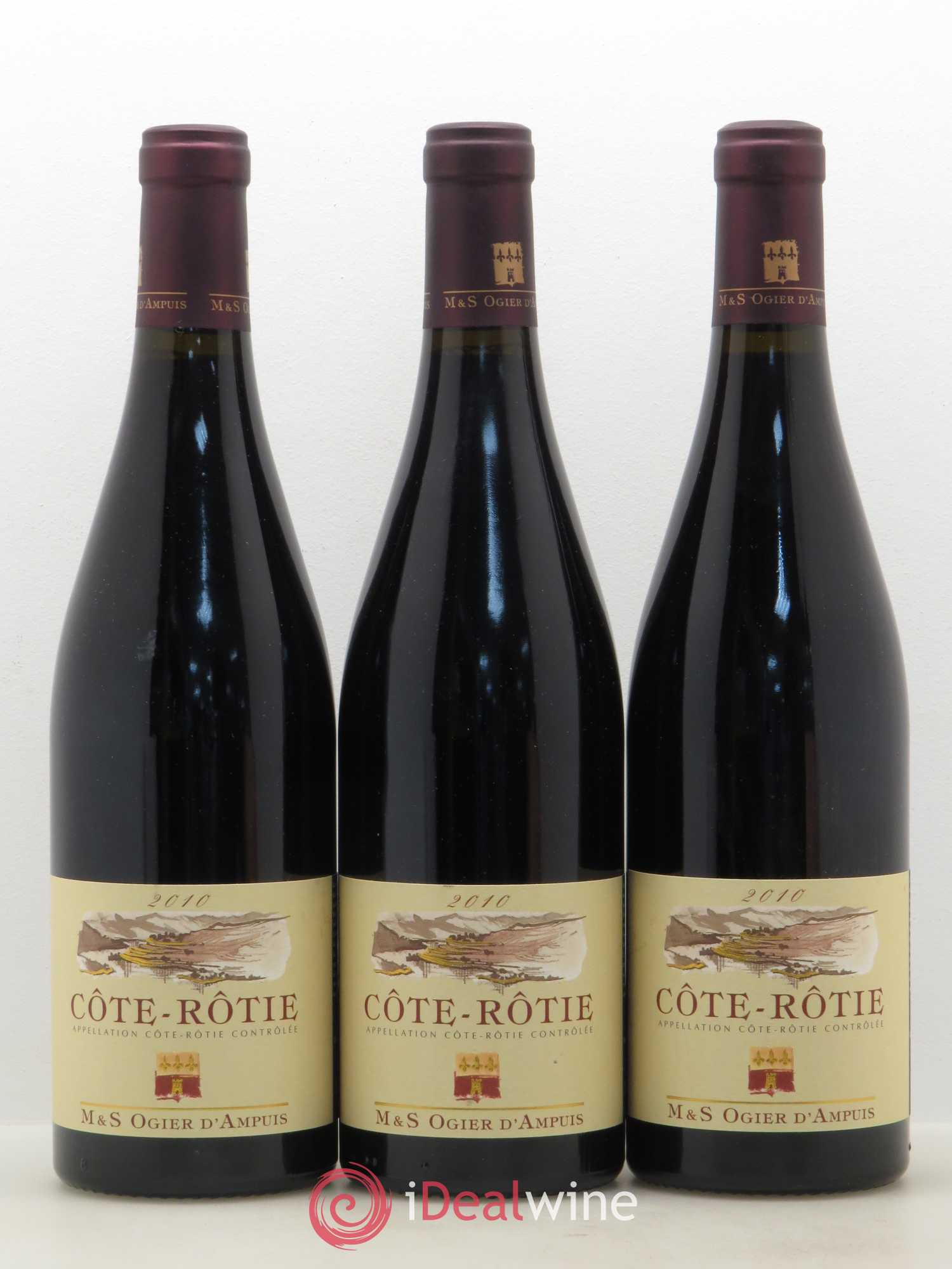 Côte-Rôtie Réserve Stéphane Ogier 2010 - Lot de 3 bouteilles - 0