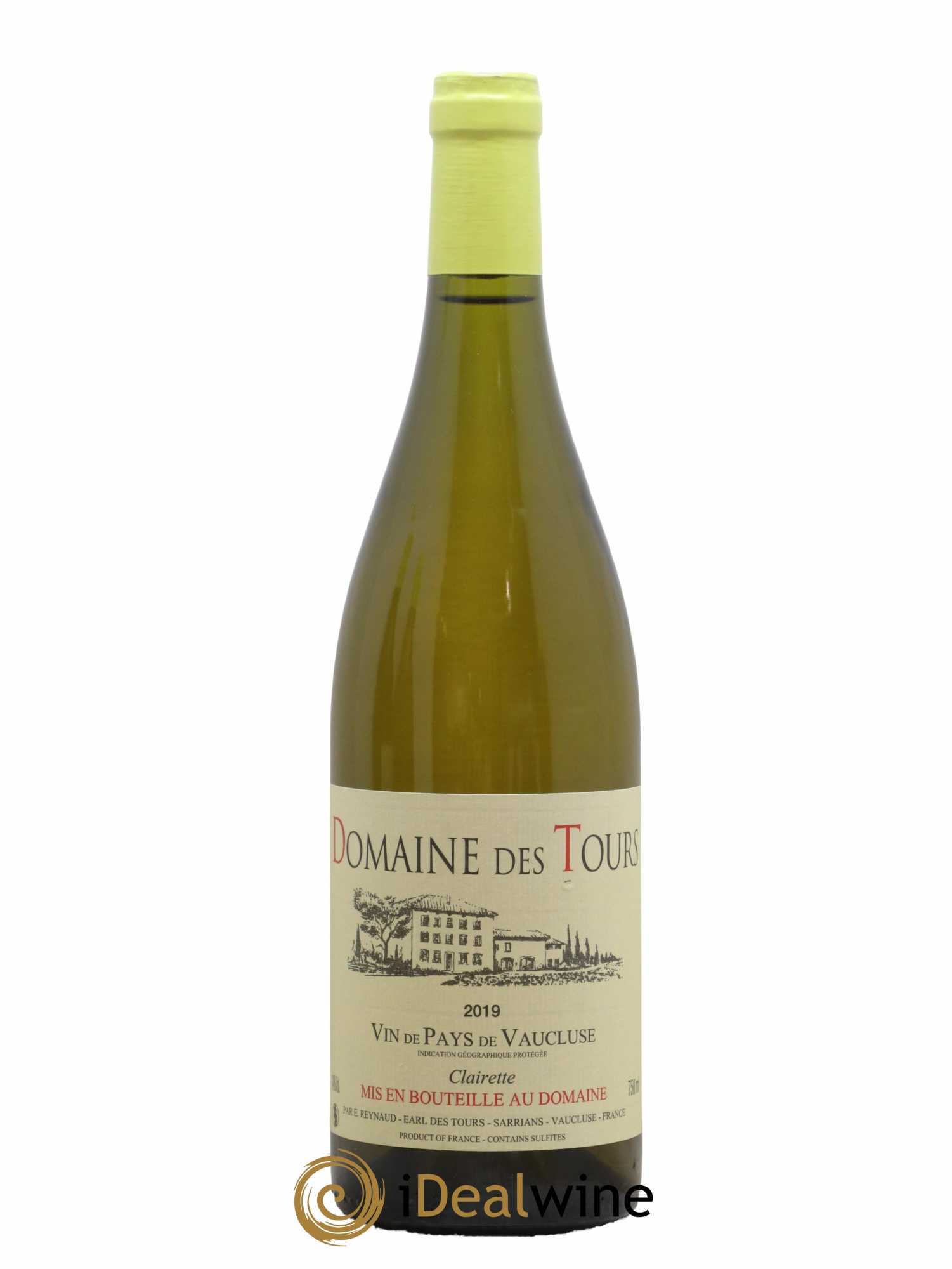 IGP Vaucluse (Vin de Pays de Vaucluse) Domaine des Tours Emmanuel Reynaud 2019 - Posten von 1 Flasche - 0