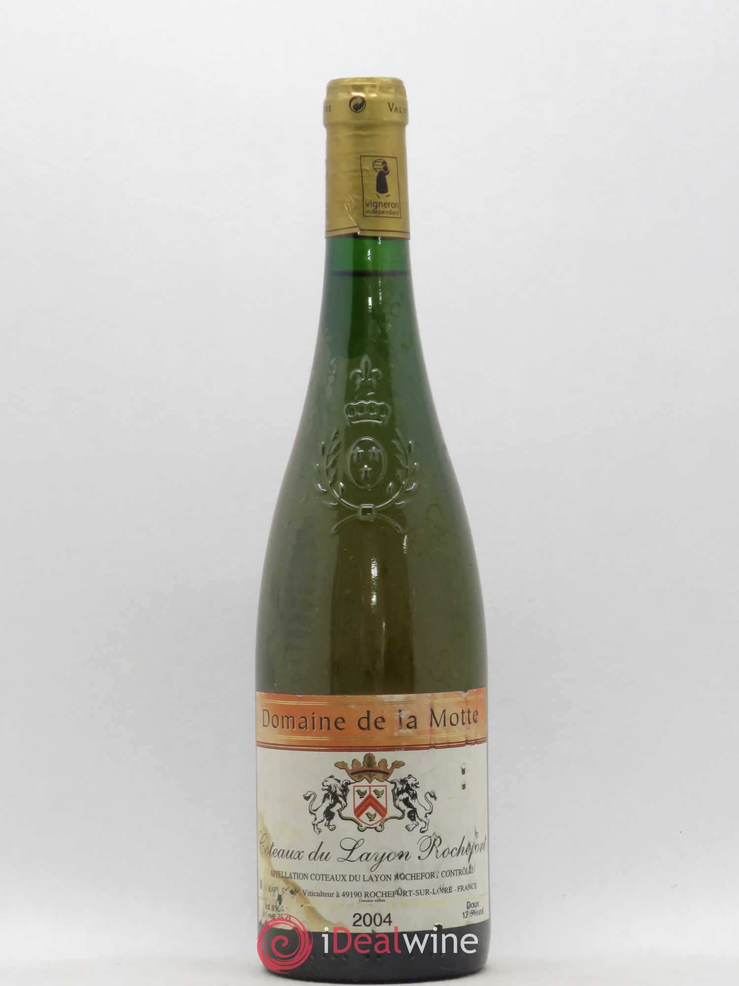 Coteaux du Layon Rochefort Domaine de la Motte (sans prix de réserve) 2004 - Lot de 1 bouteille - 0