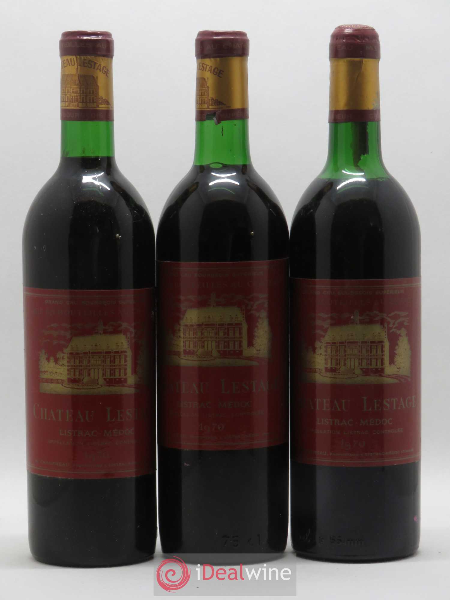 Château Lestage Cru Bourgeois  (sans prix de réserve) 1970 - Lot de 6 bouteilles - 2