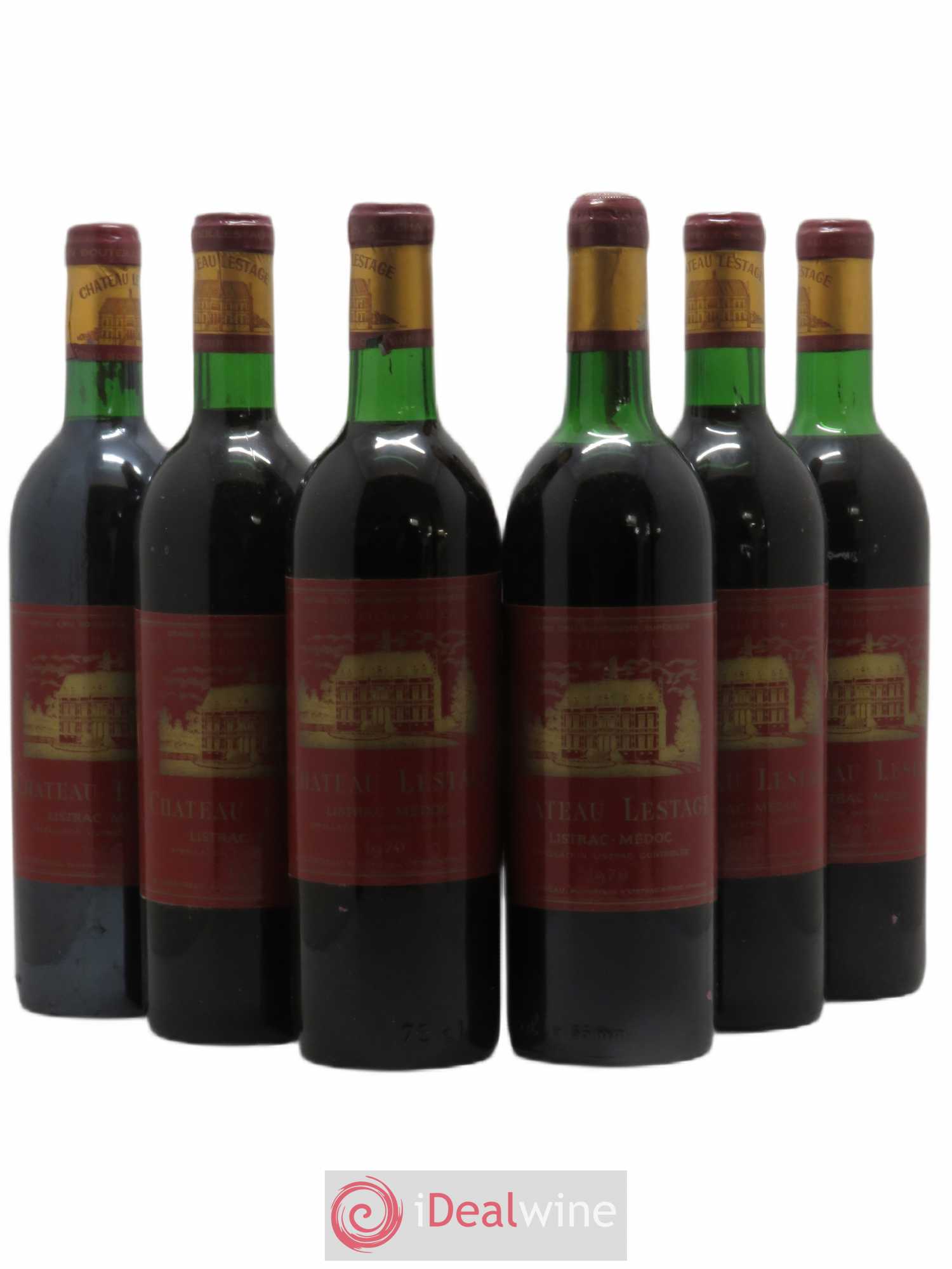 Château Lestage Cru Bourgeois  (no reserve) 1970 - Lot of 6 bottles - 0