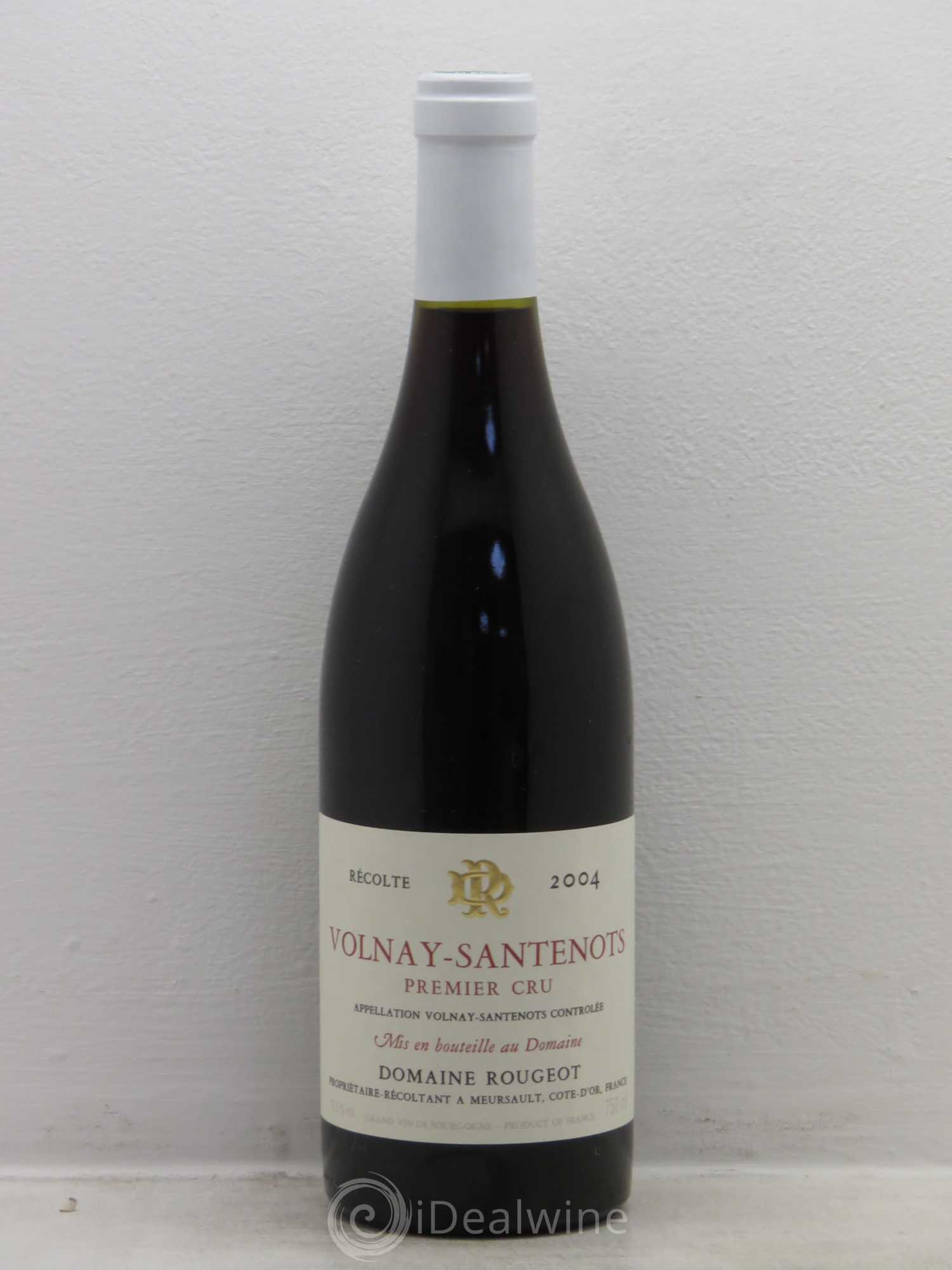 Volnay 1er Cru Domaine Rougeot (sans prix de réserve) 2004 - Lot de 1 bouteille - 0