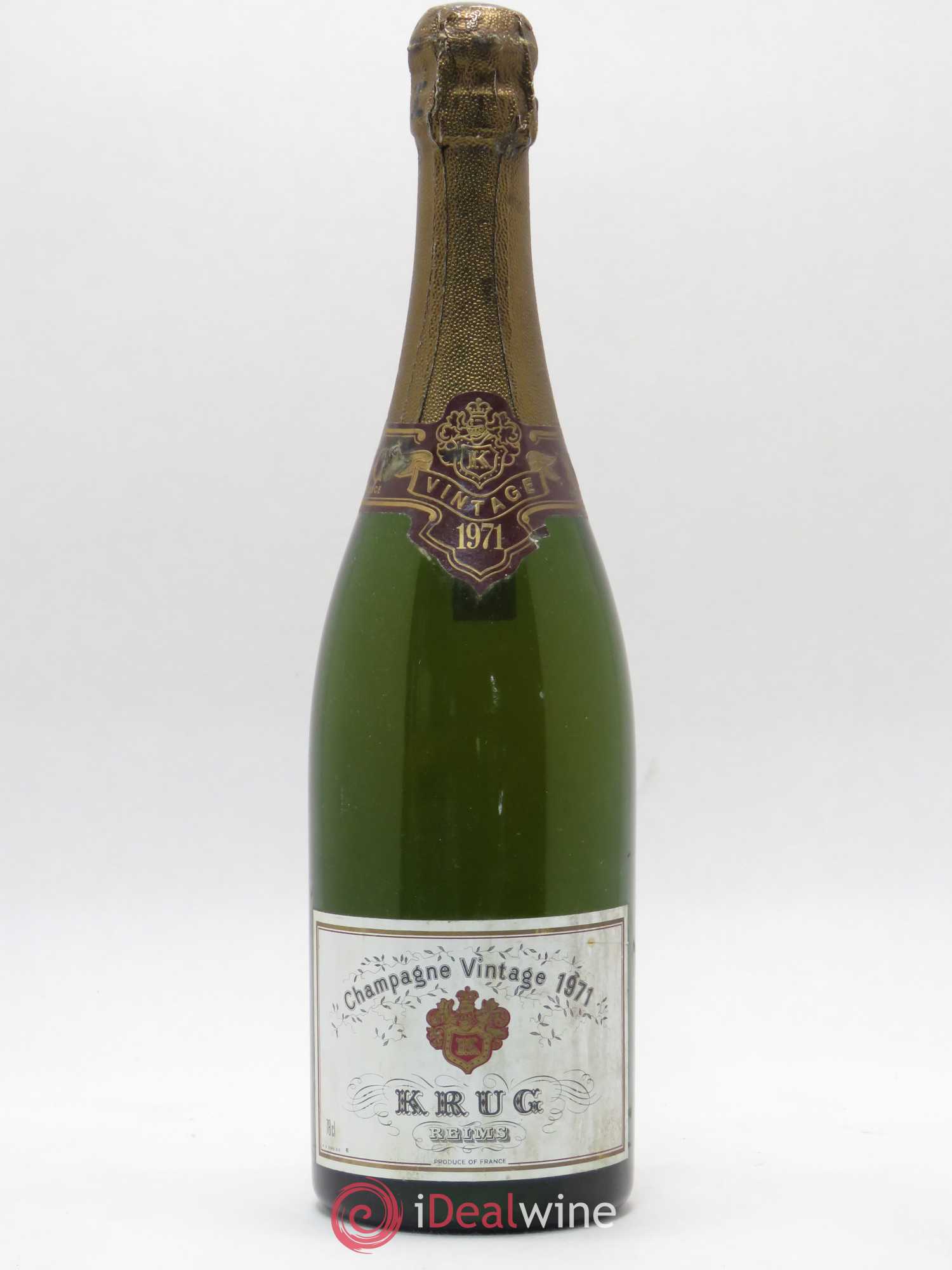 Vintage Krug 1971 - Lot de 1 bouteille - 0