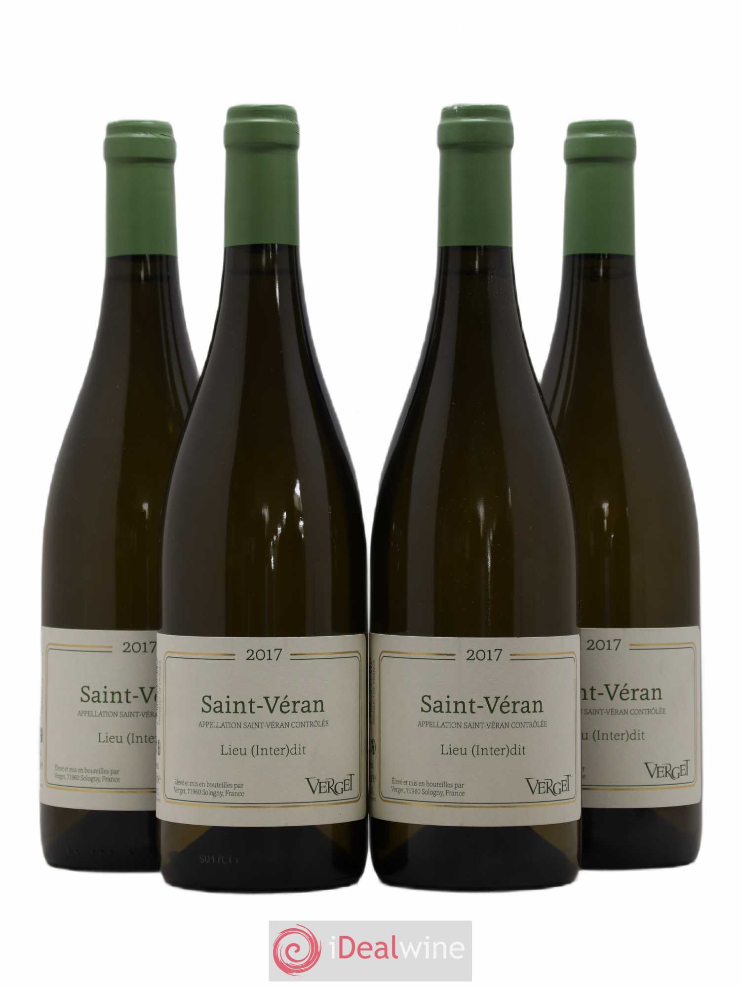 Saint-Véran Lieu Interdit Verget 2017 - Lot of 4 bottles - 0